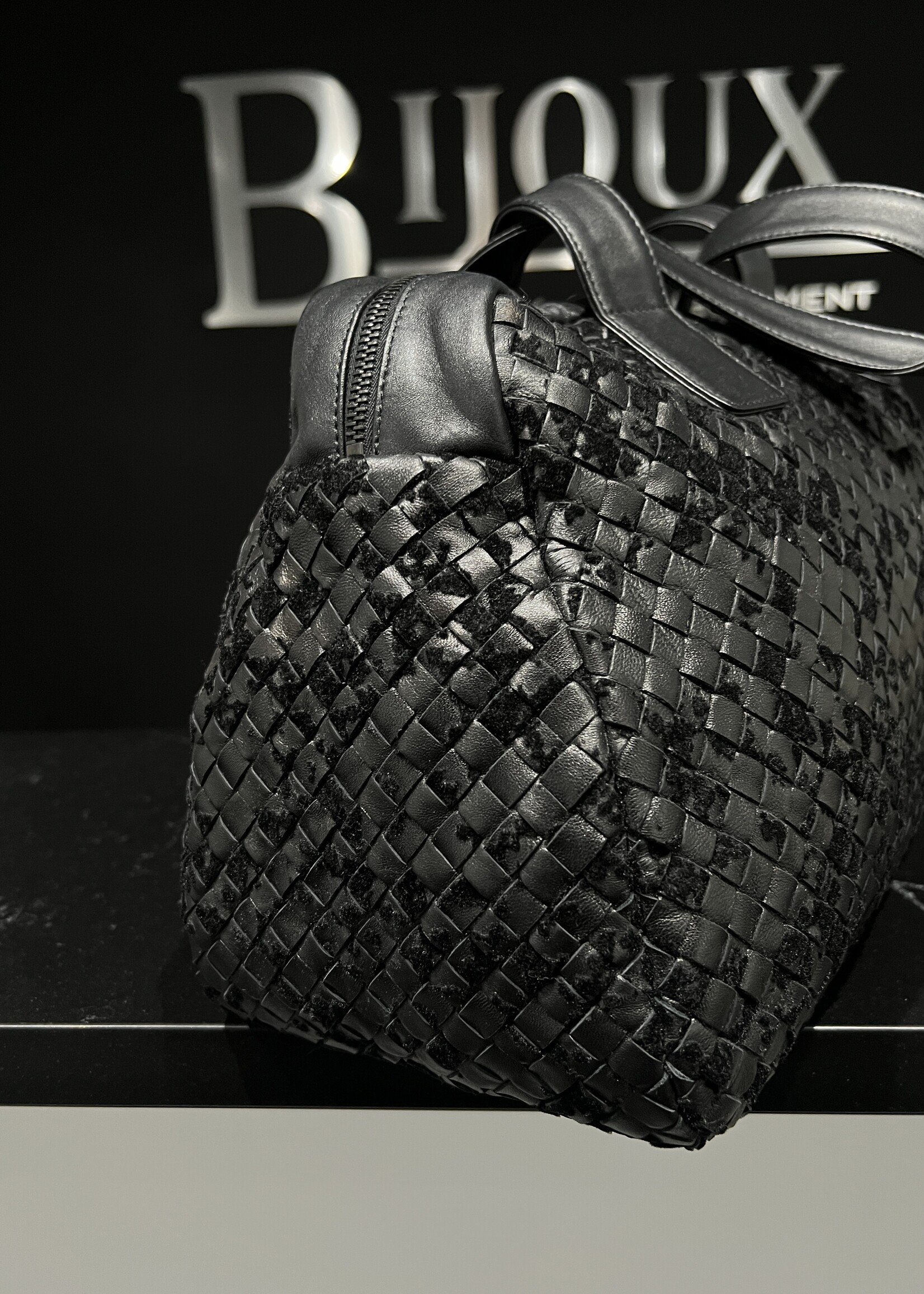 Bottega Veneta SOLD - Bottega Veneta Woven Boston