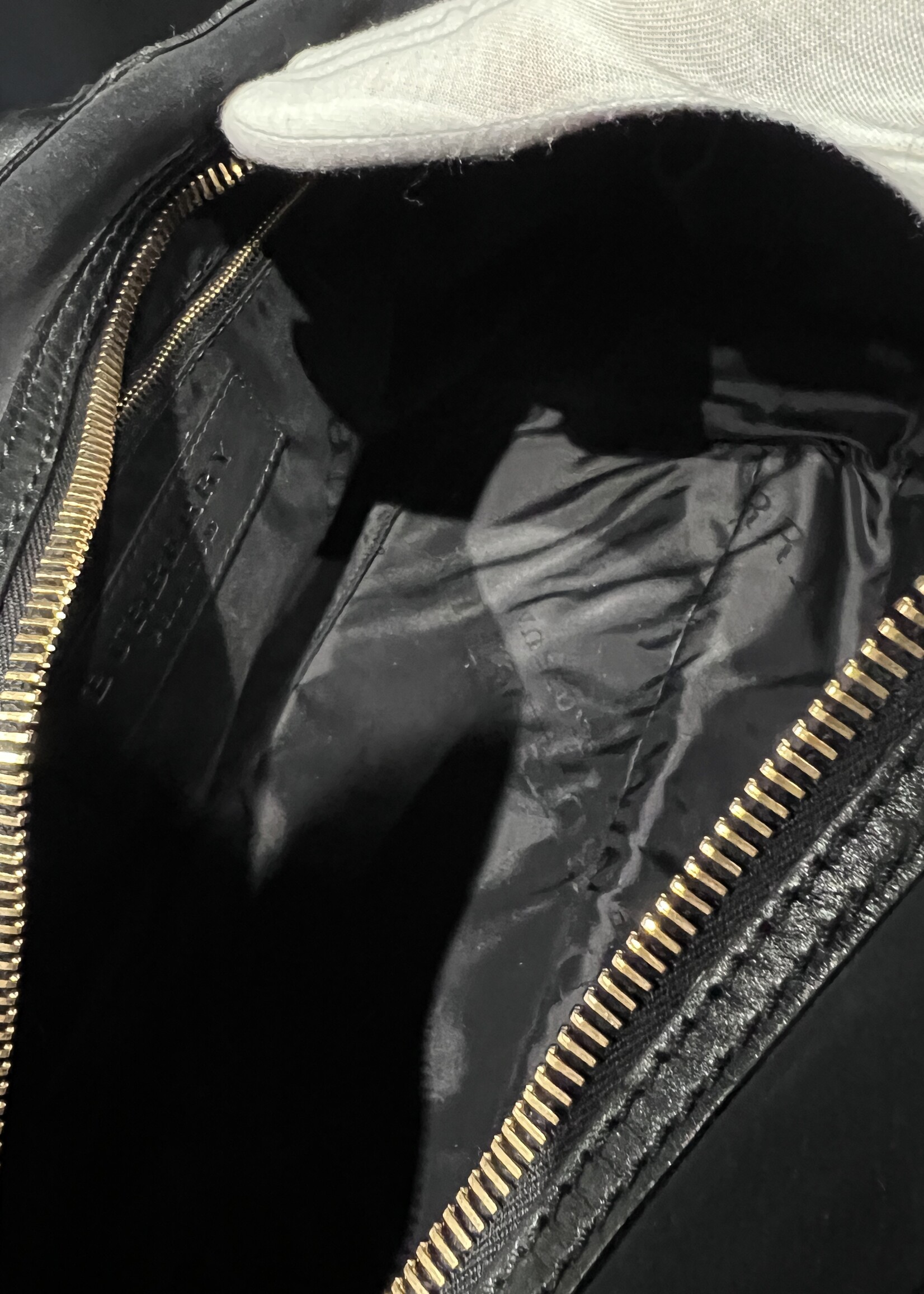 Burberry SOLD - Burberry Navy Tassle Prorsum