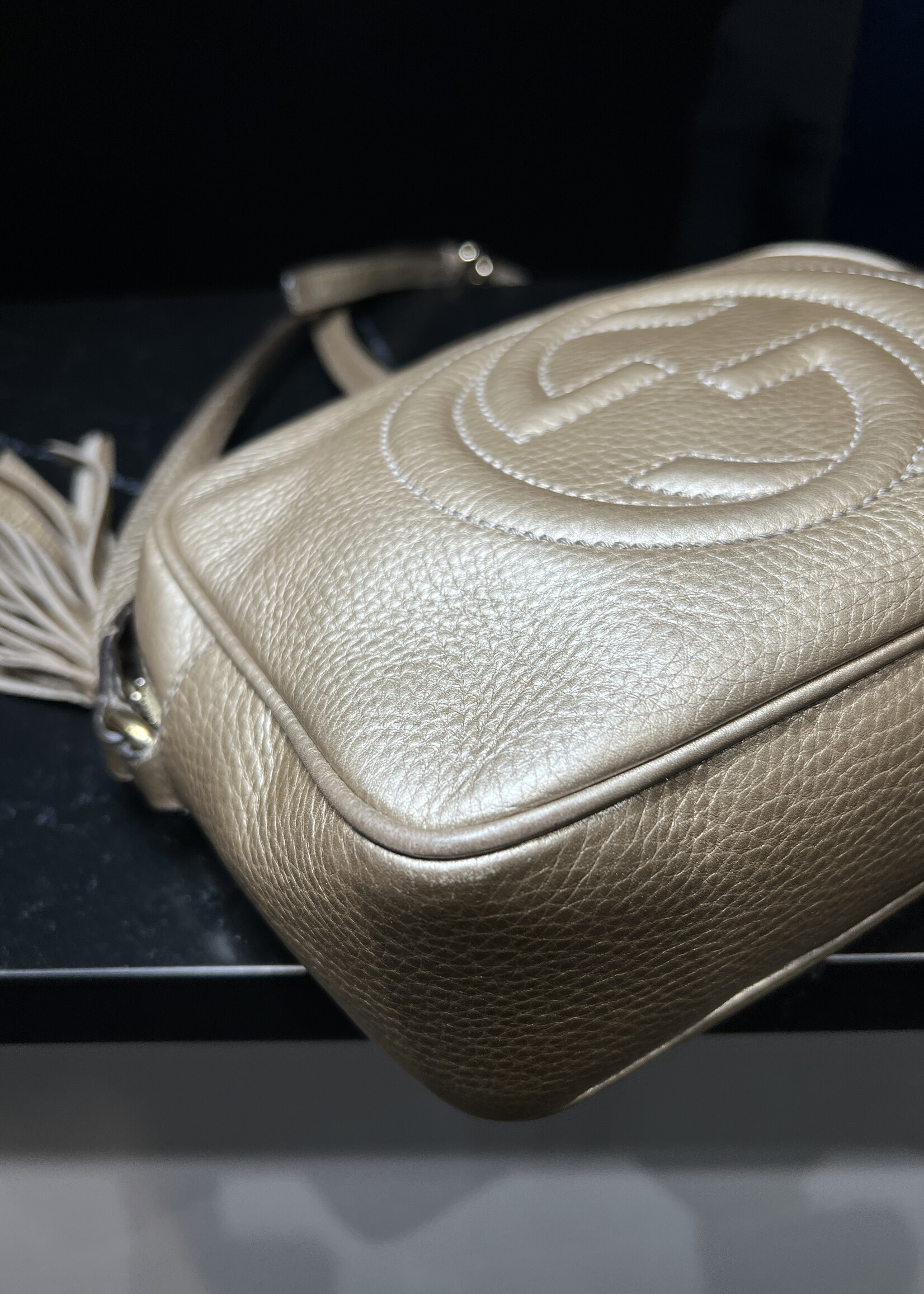 Gucci Gucci Gold  Disco Soho Bag