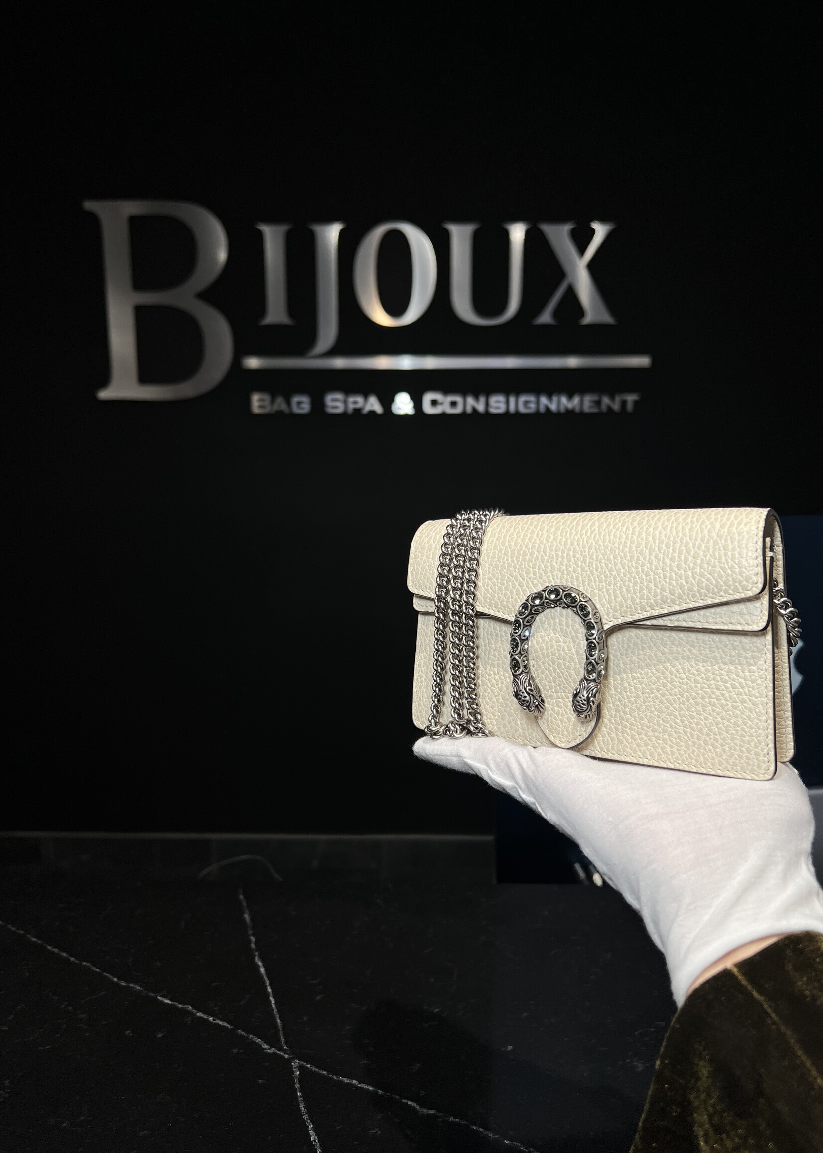 Gucci Gucci Super Mini Dionysus Crystal