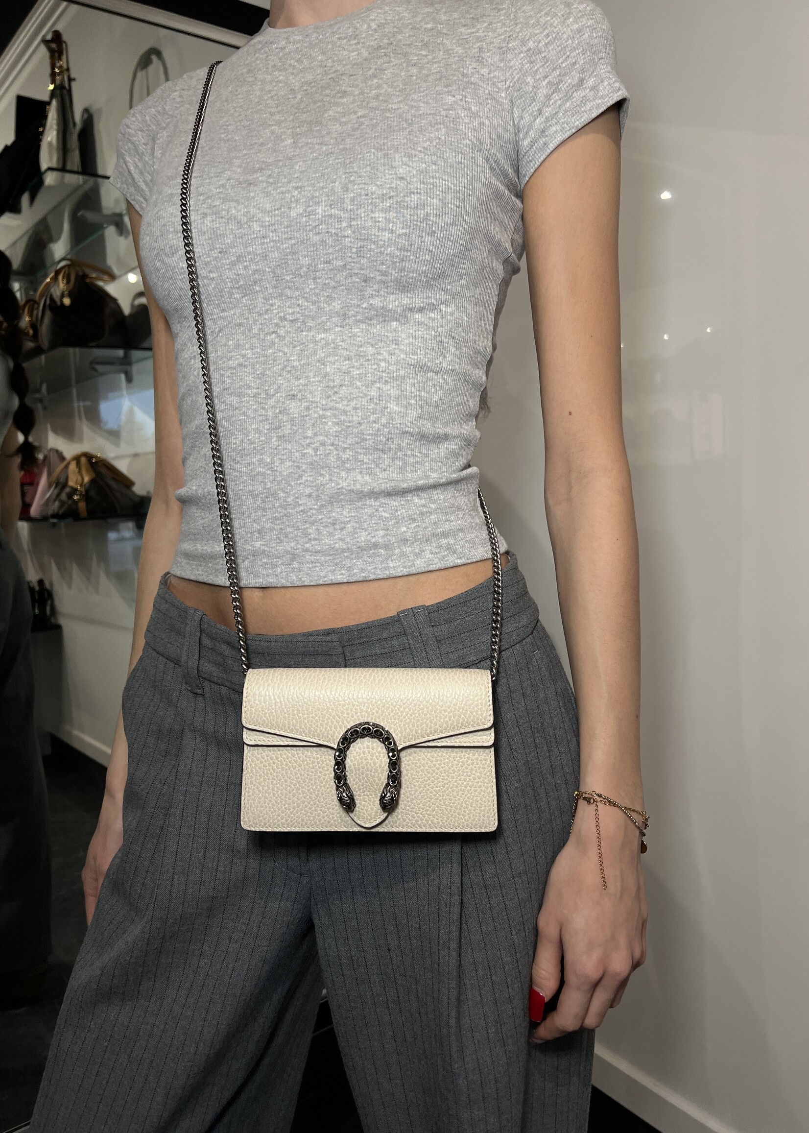 Gucci Gucci Super Mini Dionysus Crystal