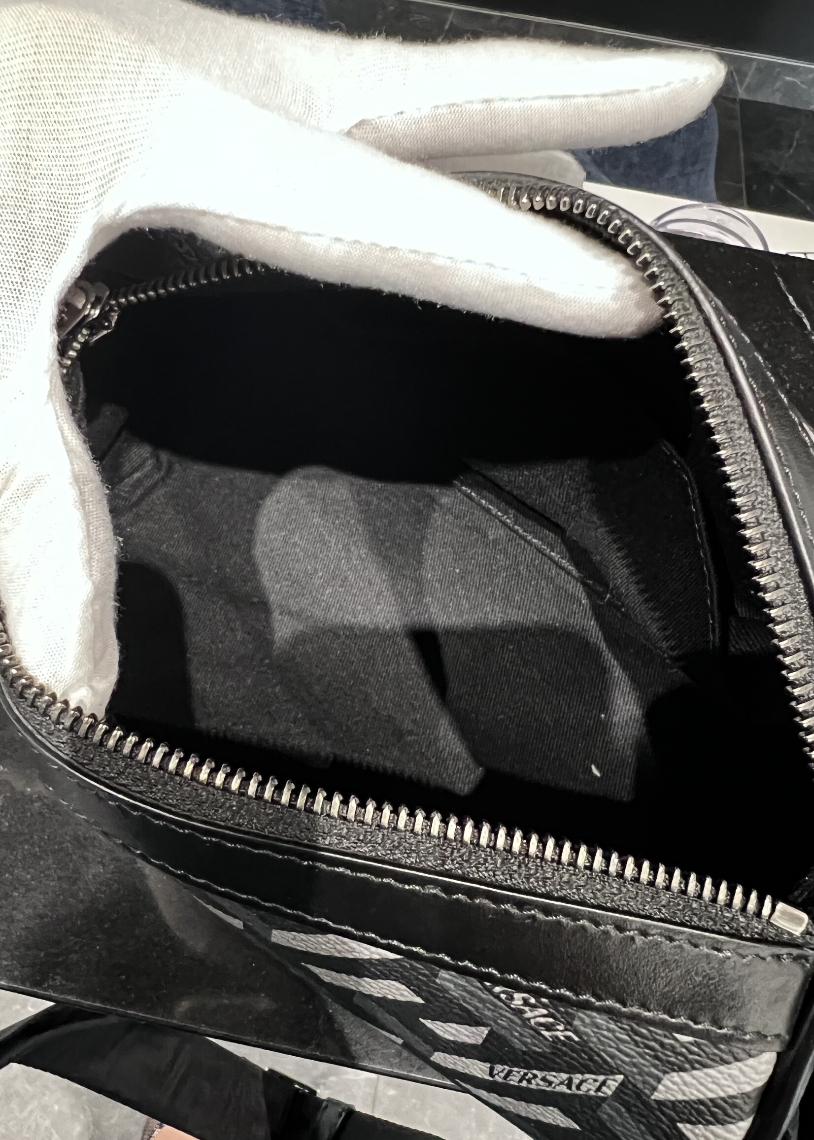 Versace SOLD - Versace Le Greca Crossbody