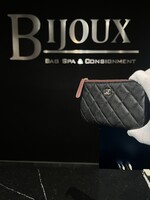 Chanel Chanel Caviar Quilted Classic Zip Pouch