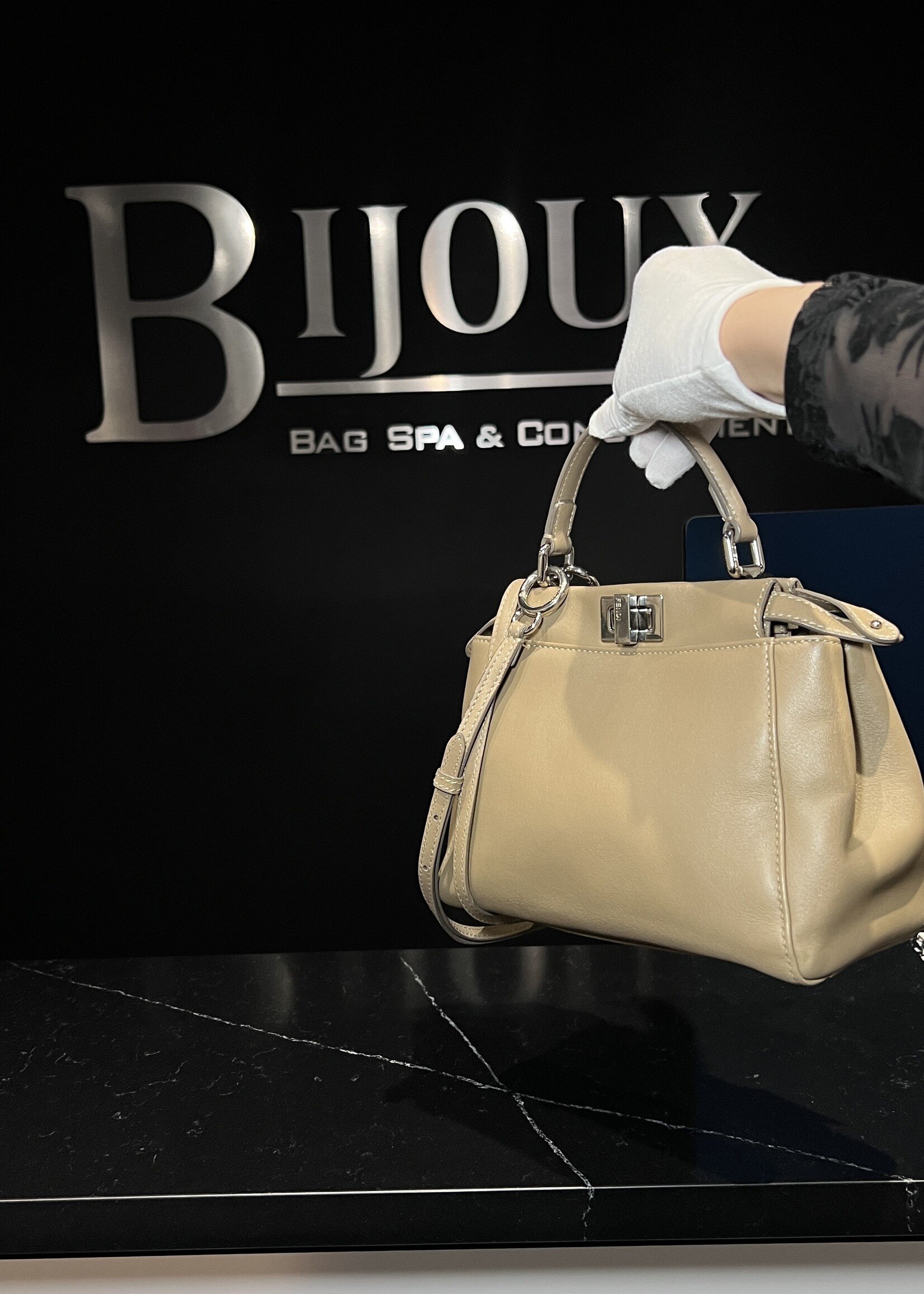 Fendi SOLD- Fendi Nappa Mini Peekaboo