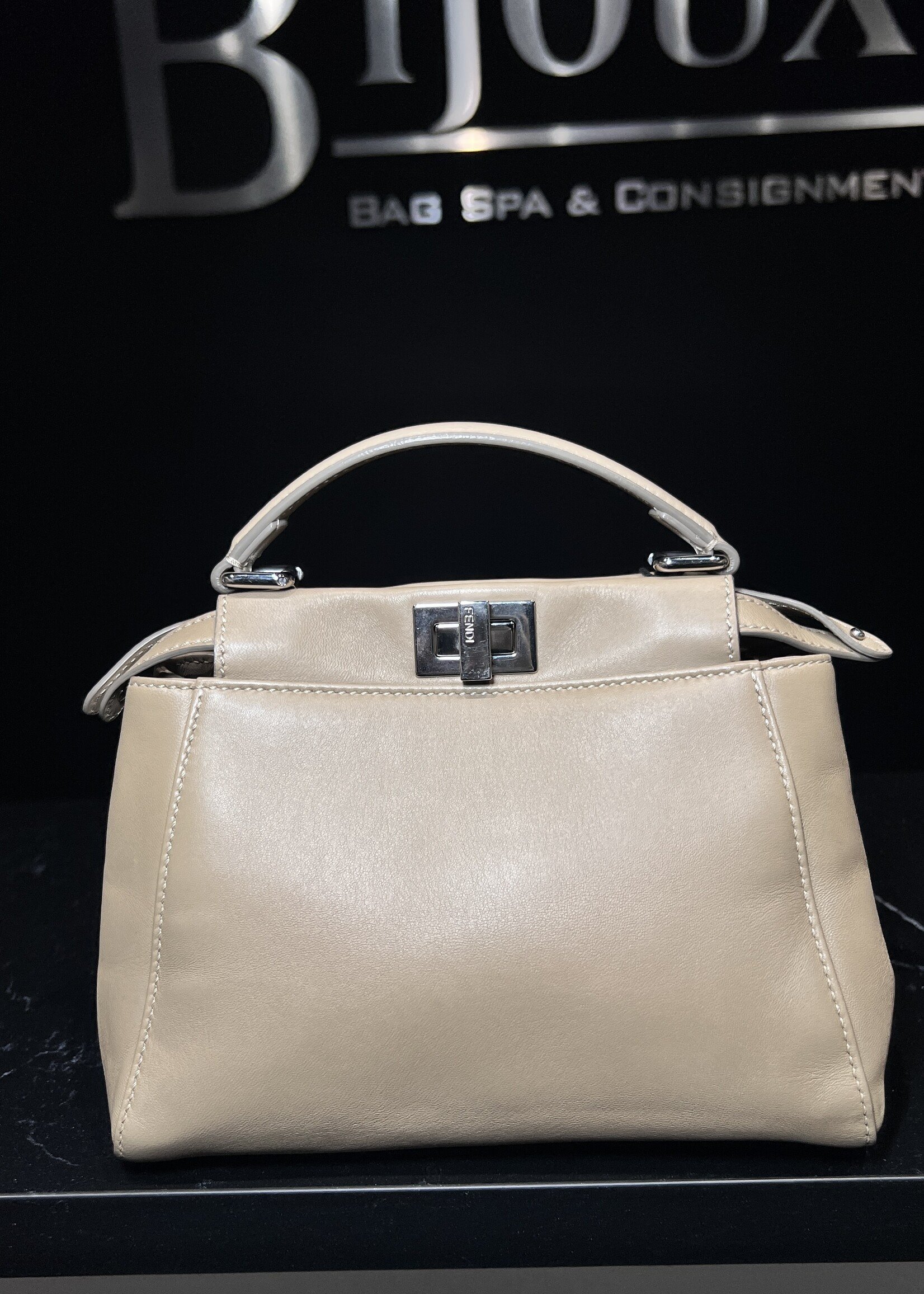 Fendi SOLD- Fendi Nappa Mini Peekaboo