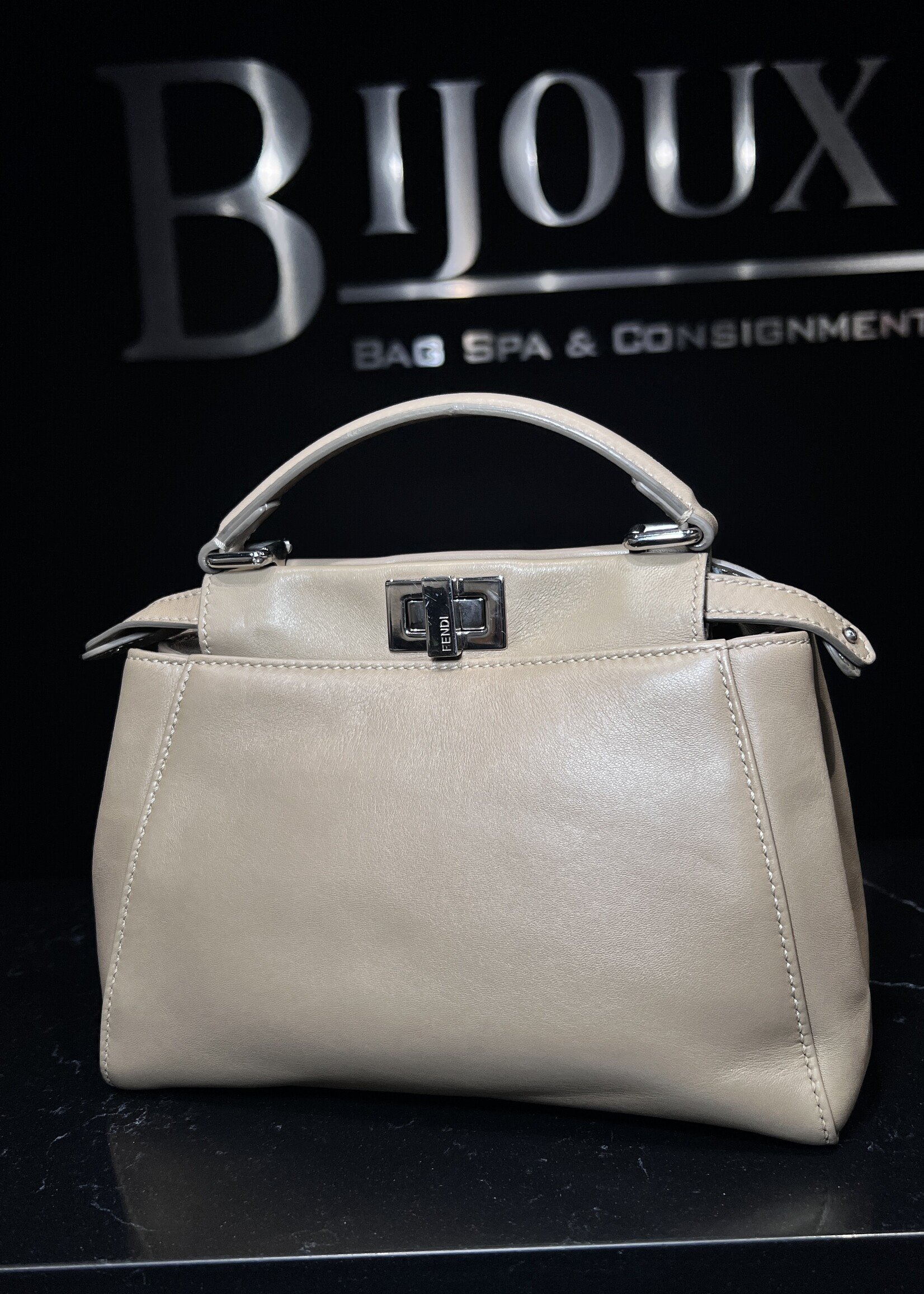 Fendi SOLD- Fendi Nappa Mini Peekaboo