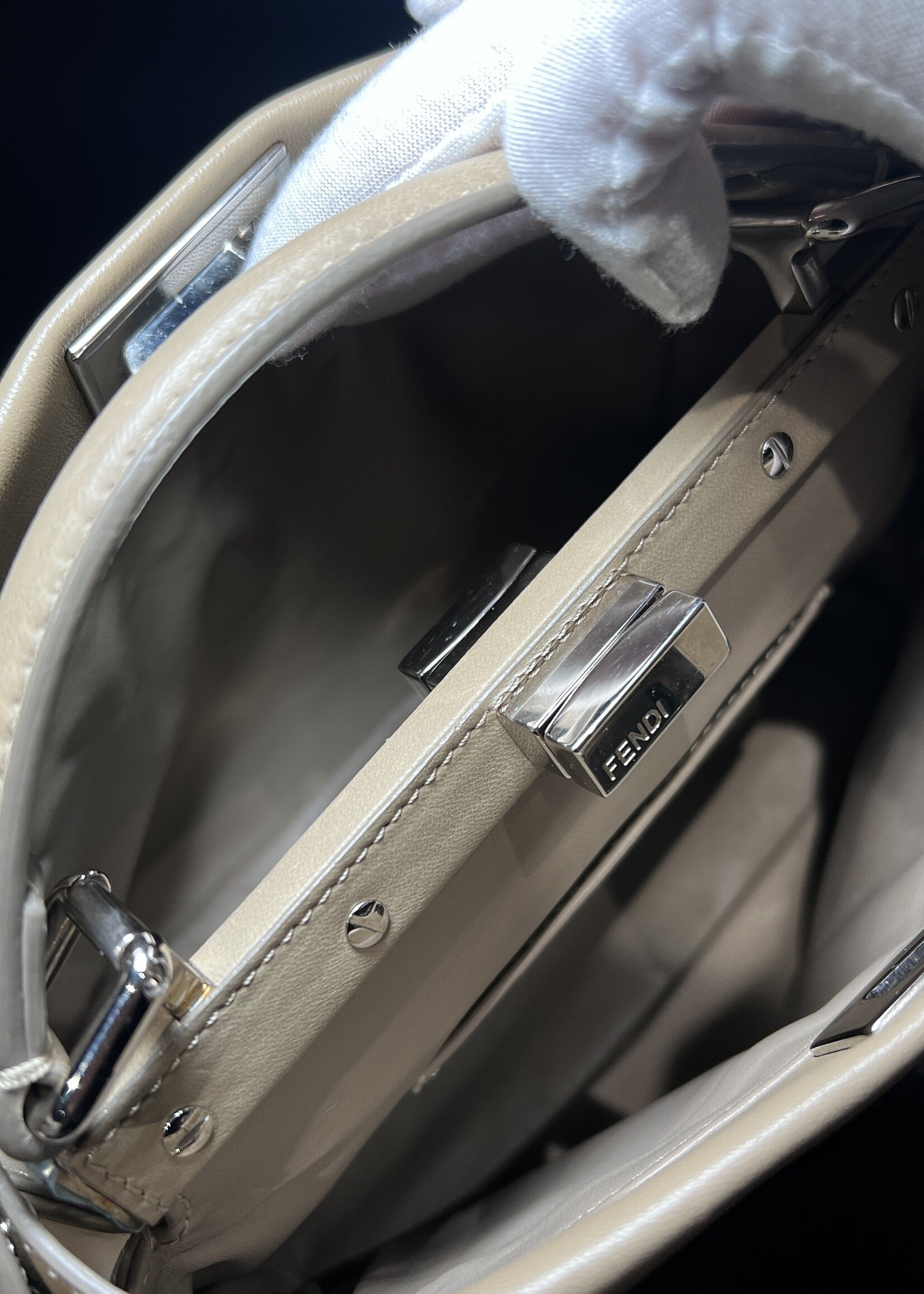 Fendi SOLD- Fendi Nappa Mini Peekaboo