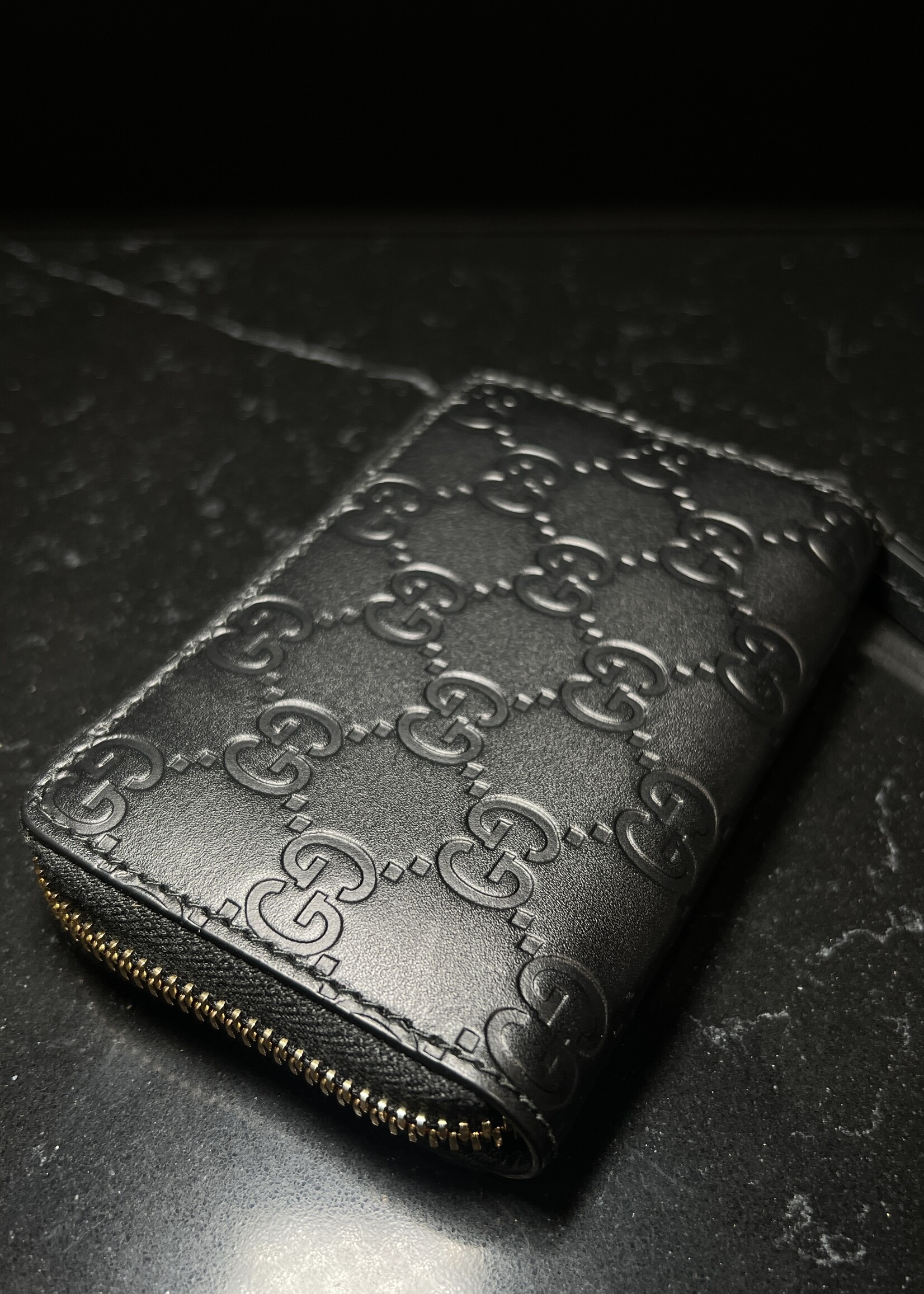 Gucci SOLD - Gucci Guccissima Zip Around Wallet