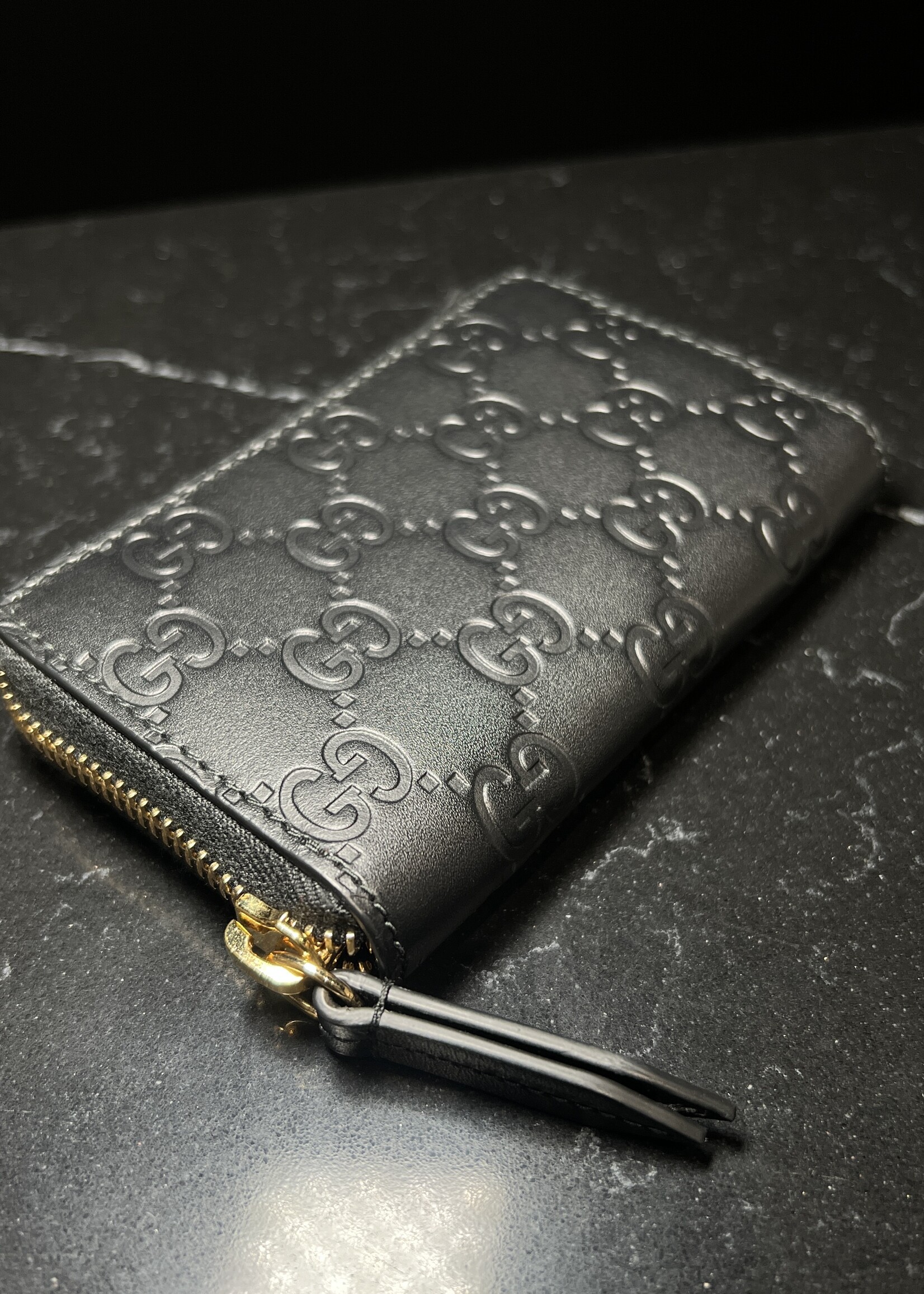 Gucci SOLD - Gucci Guccissima Zip Around Wallet