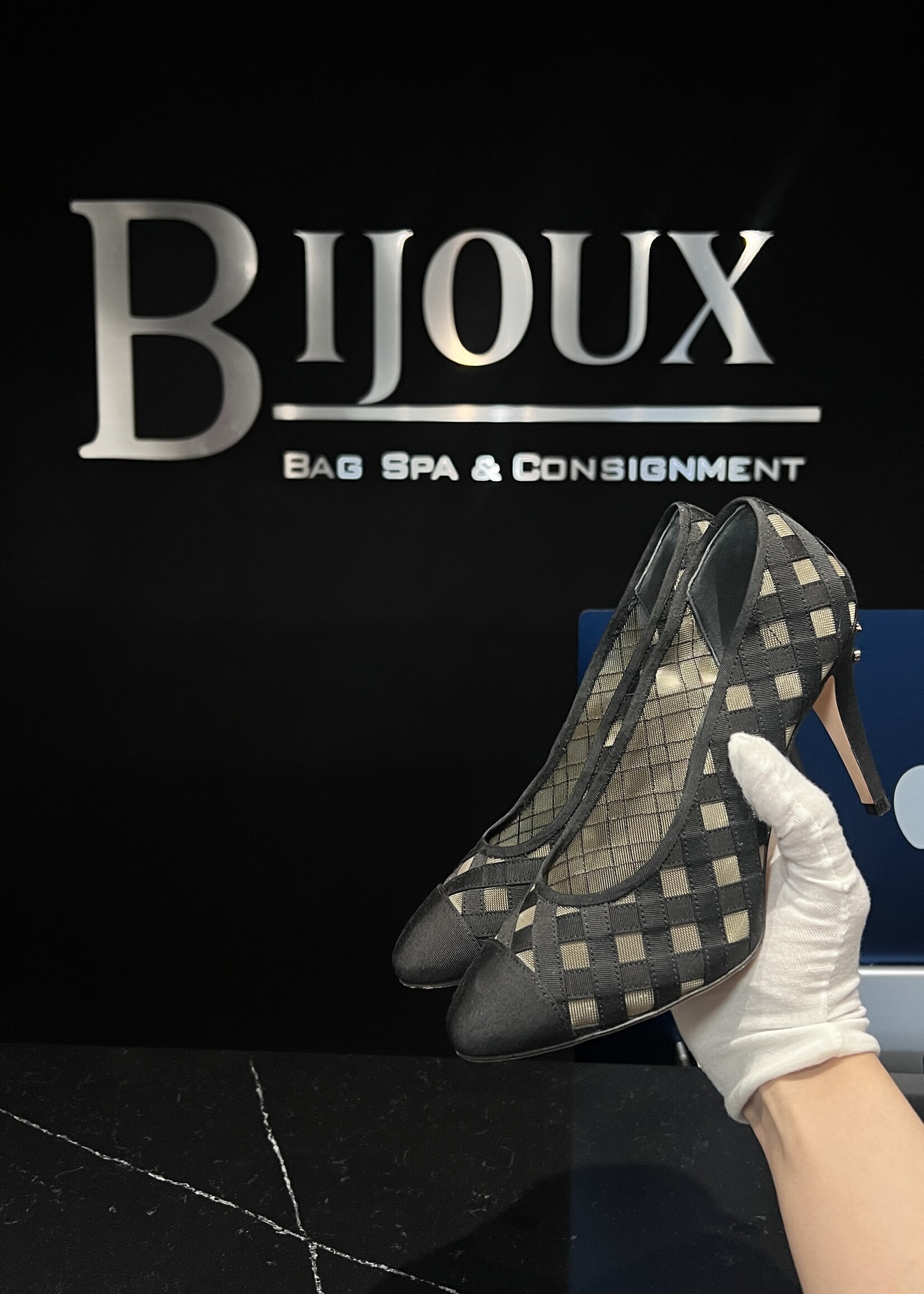 Chanel Chanel Mesh Pumps - 37