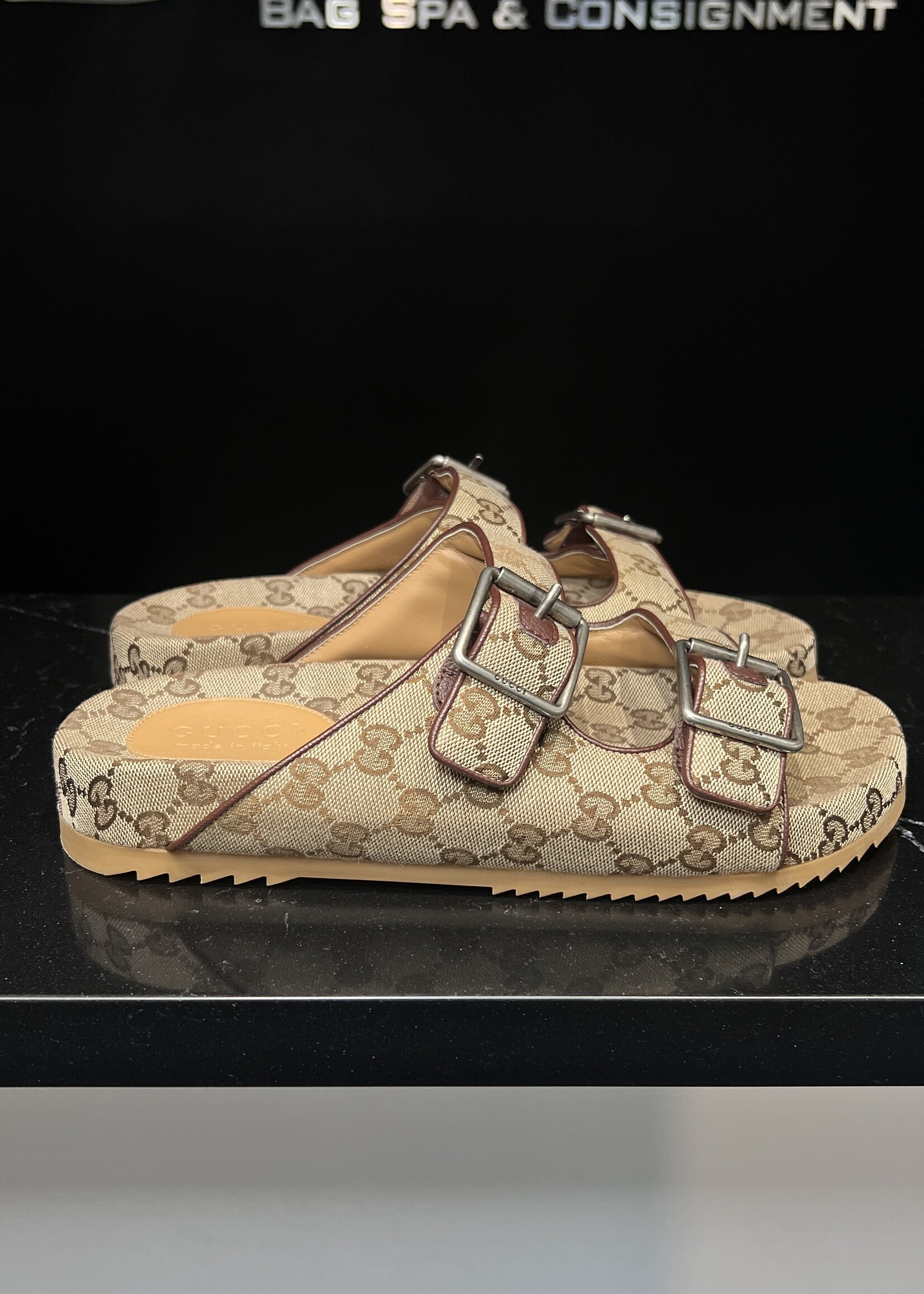 Gucci Gucci Double Strap Slides