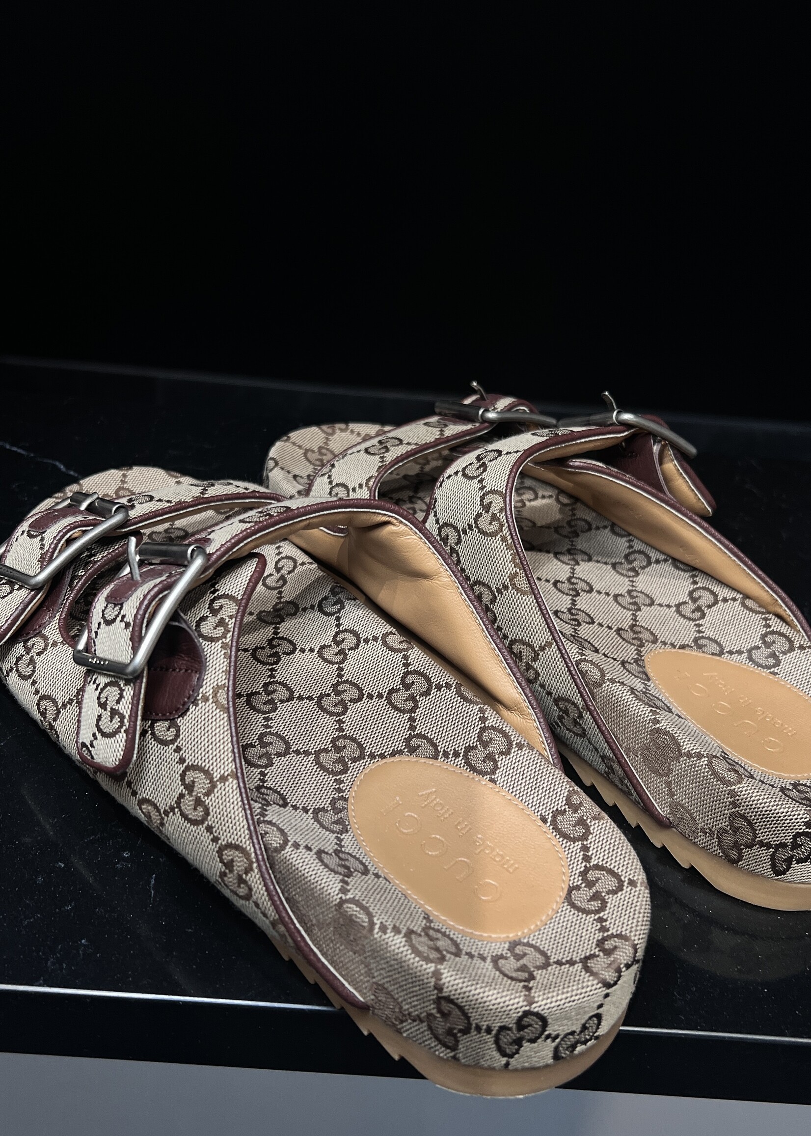 Gucci Gucci Double Strap Slides