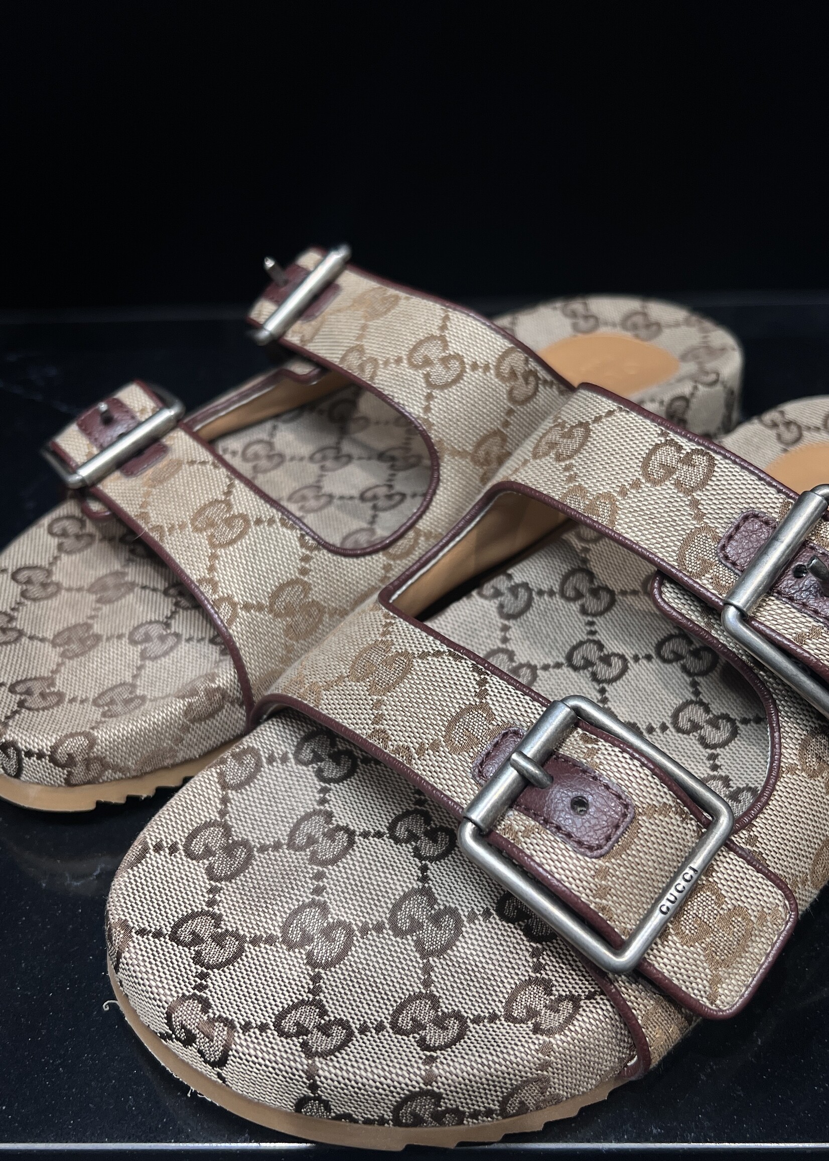 Gucci Gucci Double Strap Slides