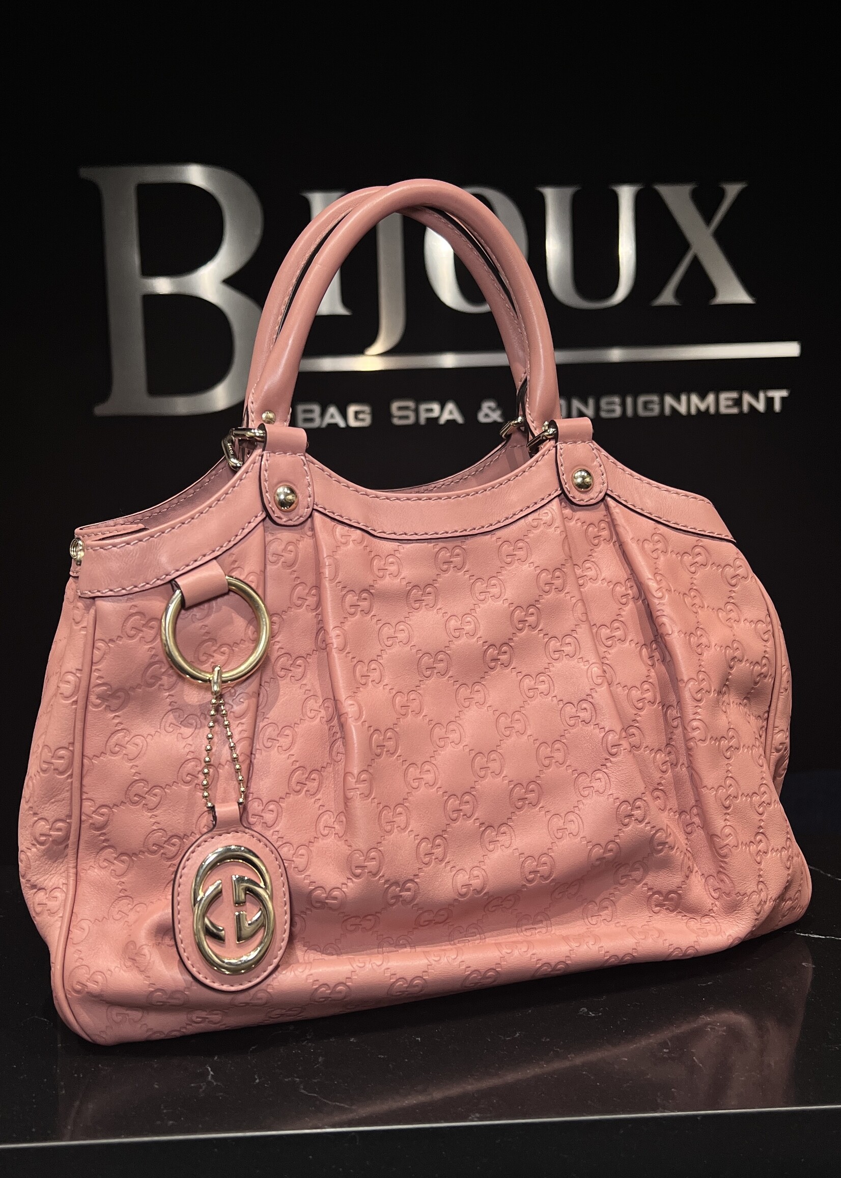 Gucci SOLD - Gucci Pink Sukey Tote