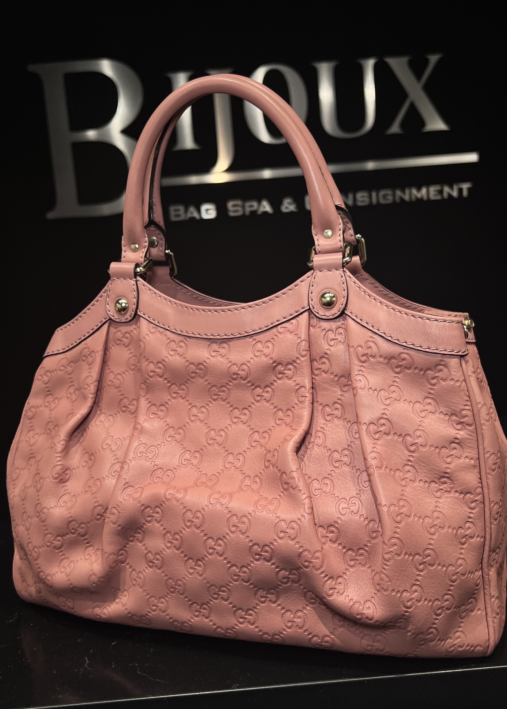 Gucci Gucci Pink Sukey Tote