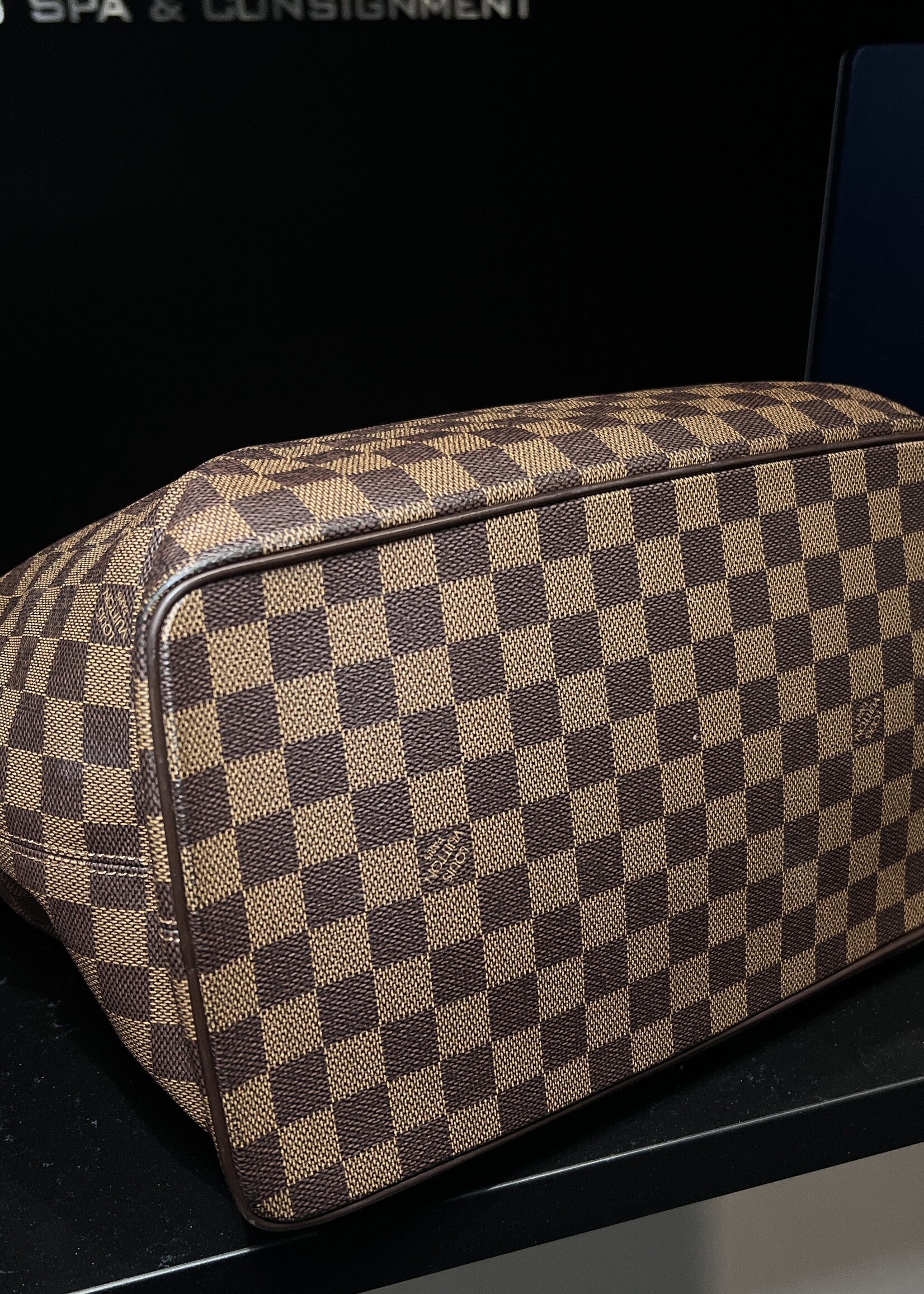 Louis Vuitton SOLD- Louis Vuitton Damier Ebene Saleya MM