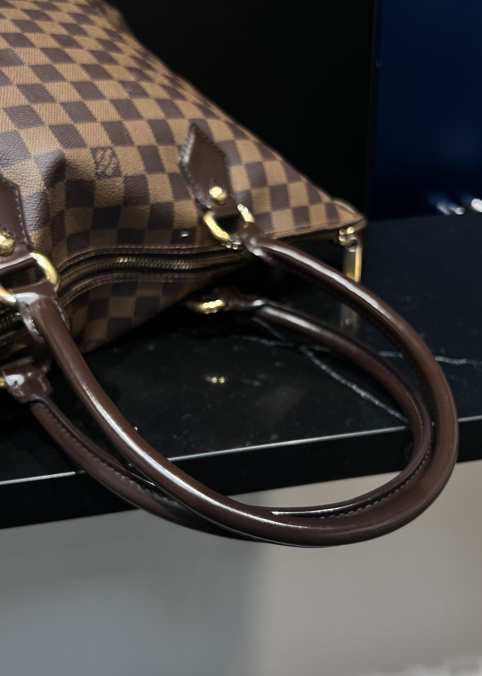 Louis Vuitton SOLD- Louis Vuitton Damier Ebene Saleya MM