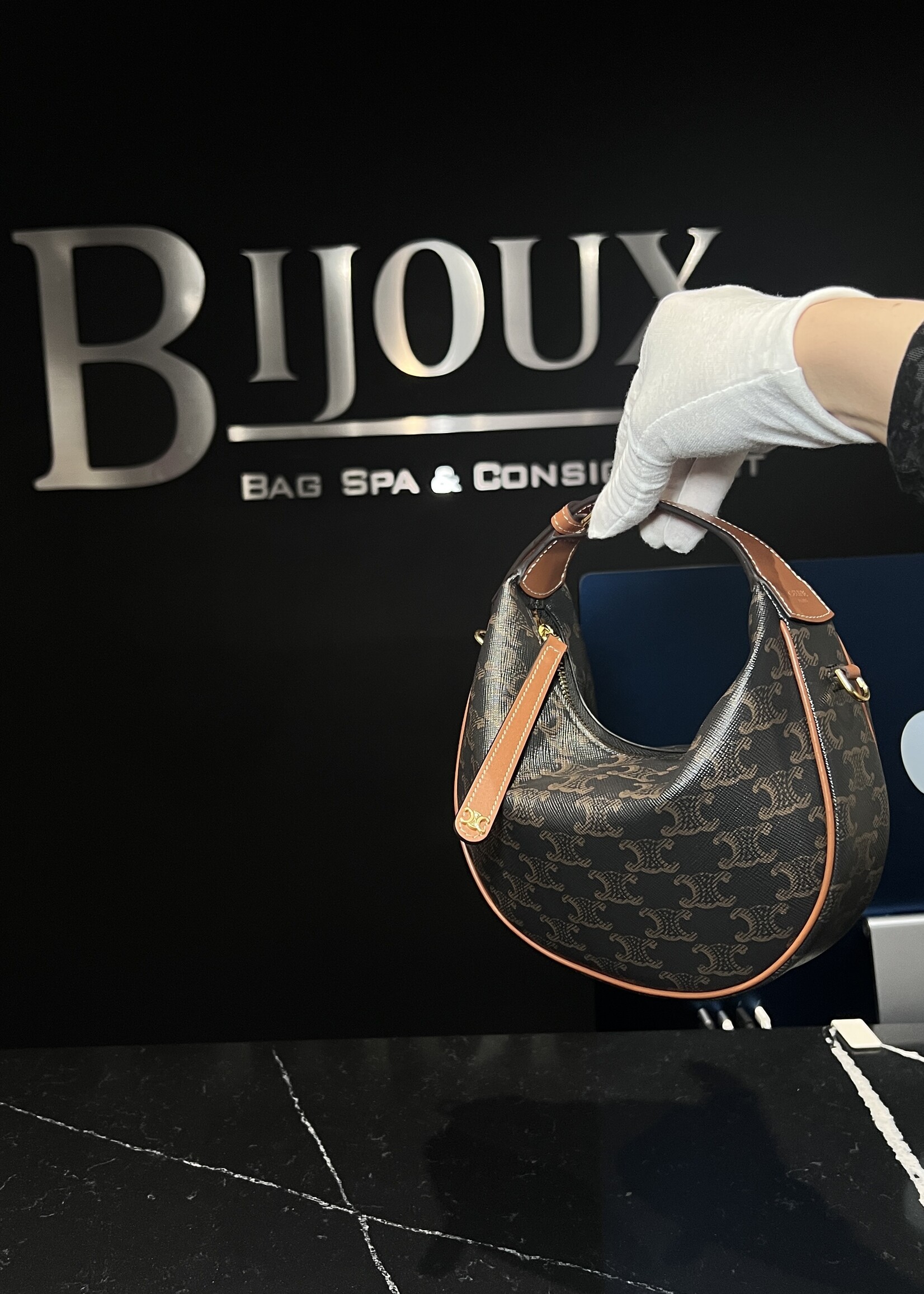 Celine SOLD - Celine Triomphe Teen Lulu