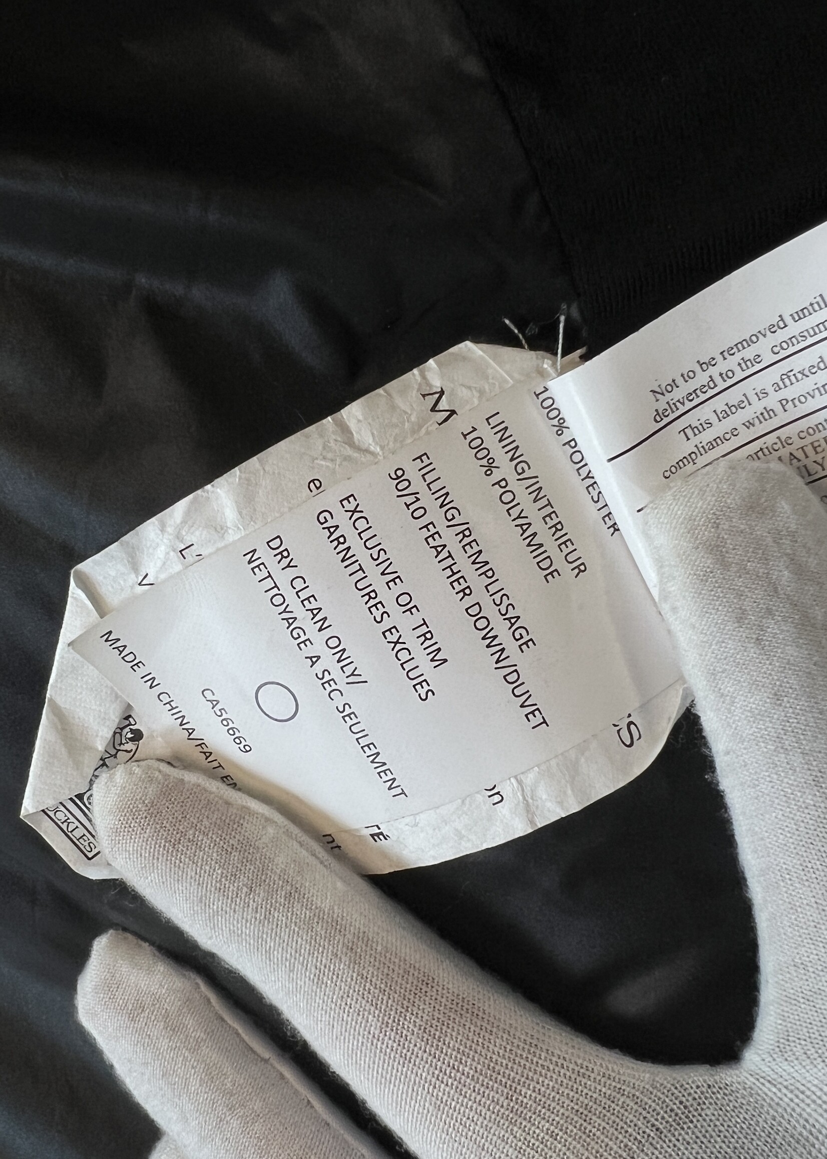 Moose Knuckle Grey Puffer Jacket  S