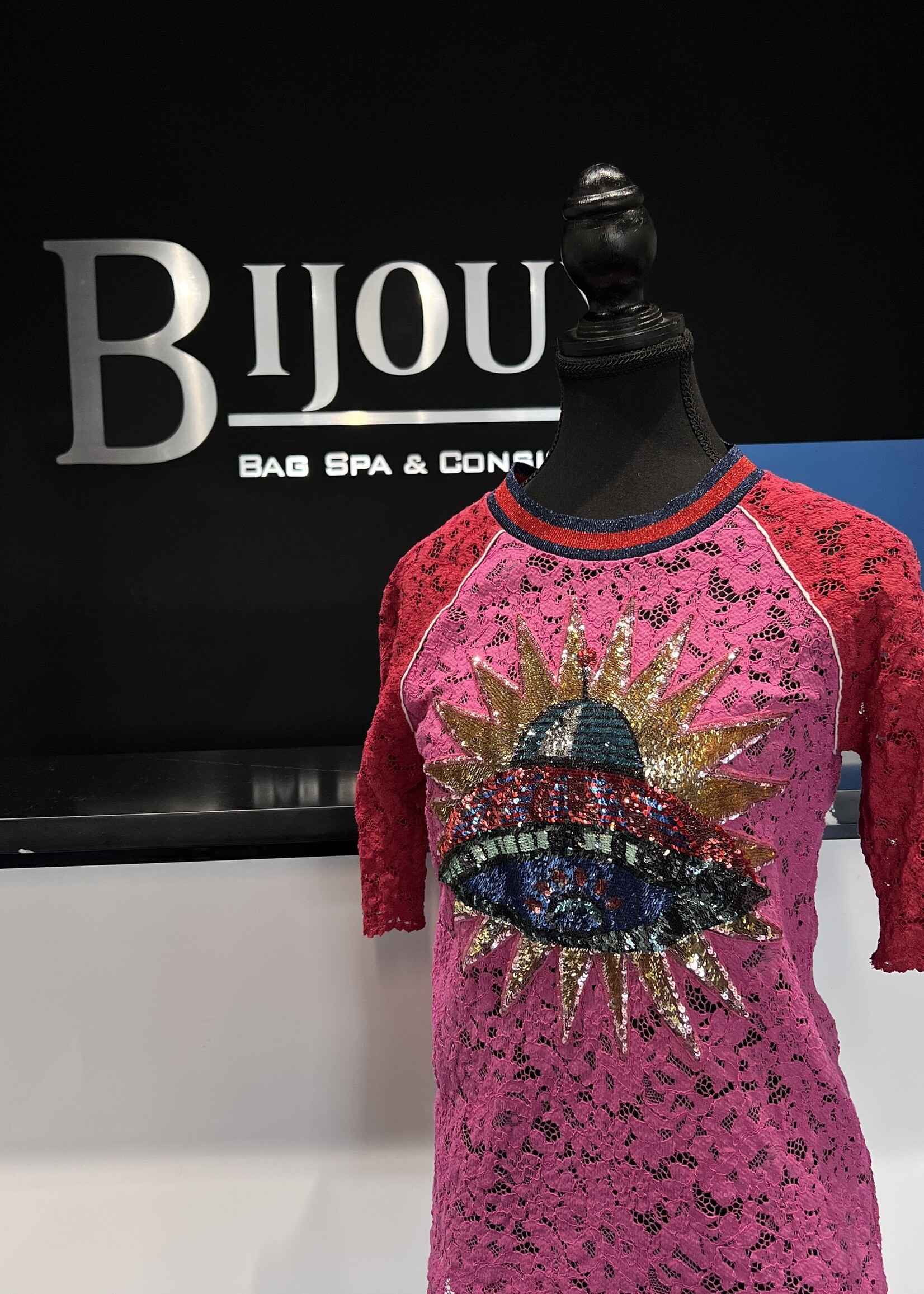 Gucci Gucci Lace UFO Shirt Medium