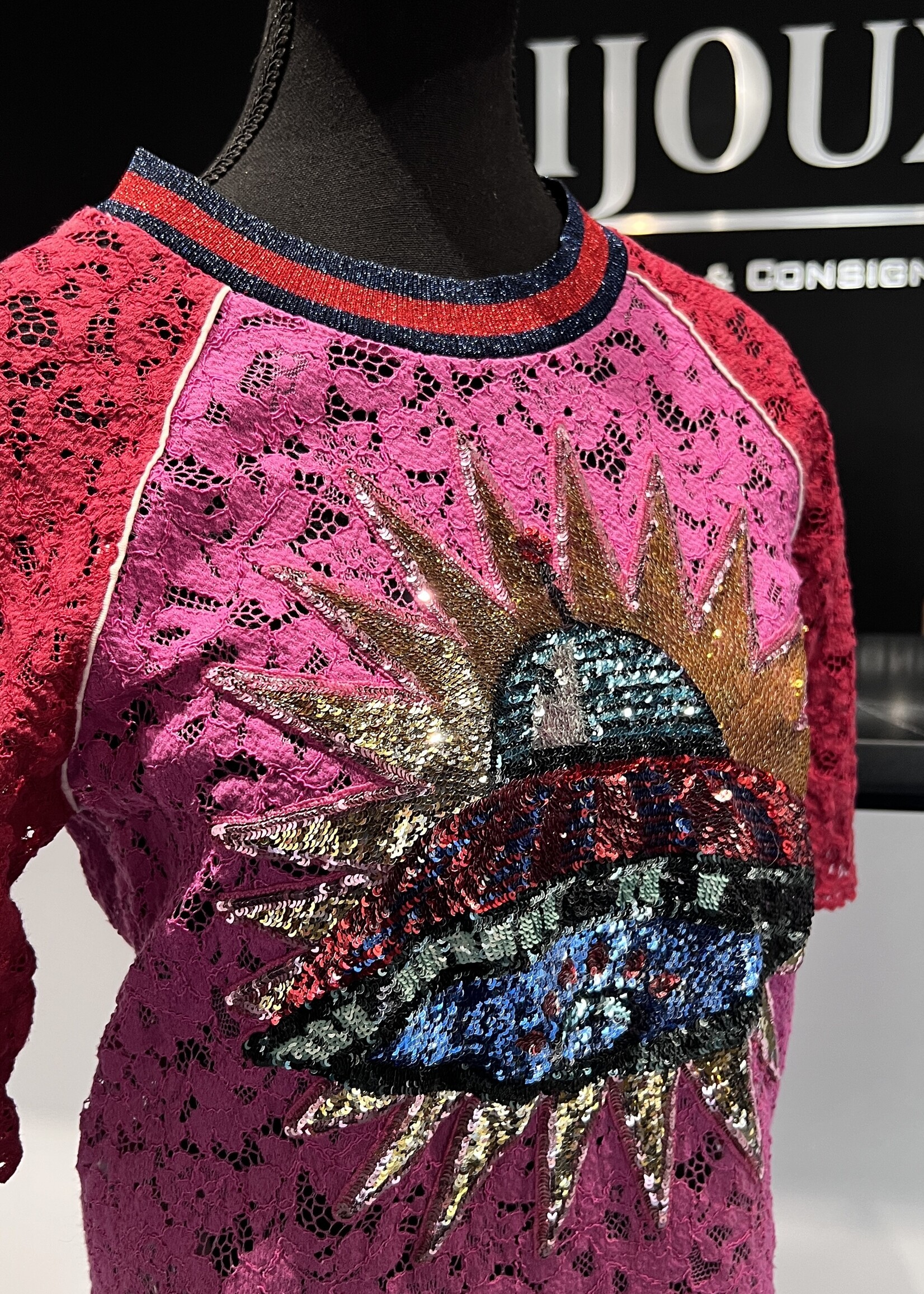 Gucci Gucci Lace UFO Shirt Medium