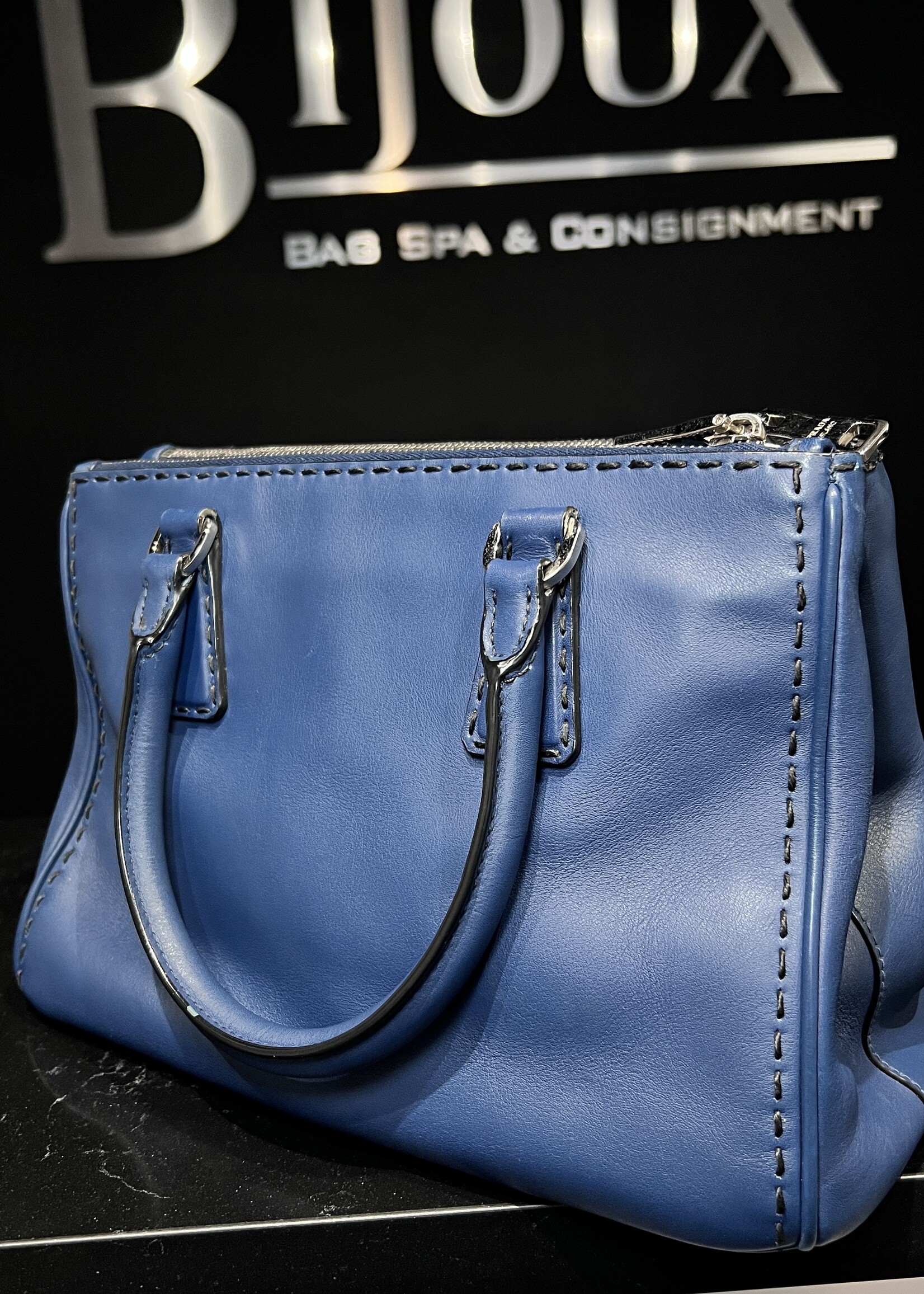 Prada SOLD - Prada Galleria Bluette Small Bag