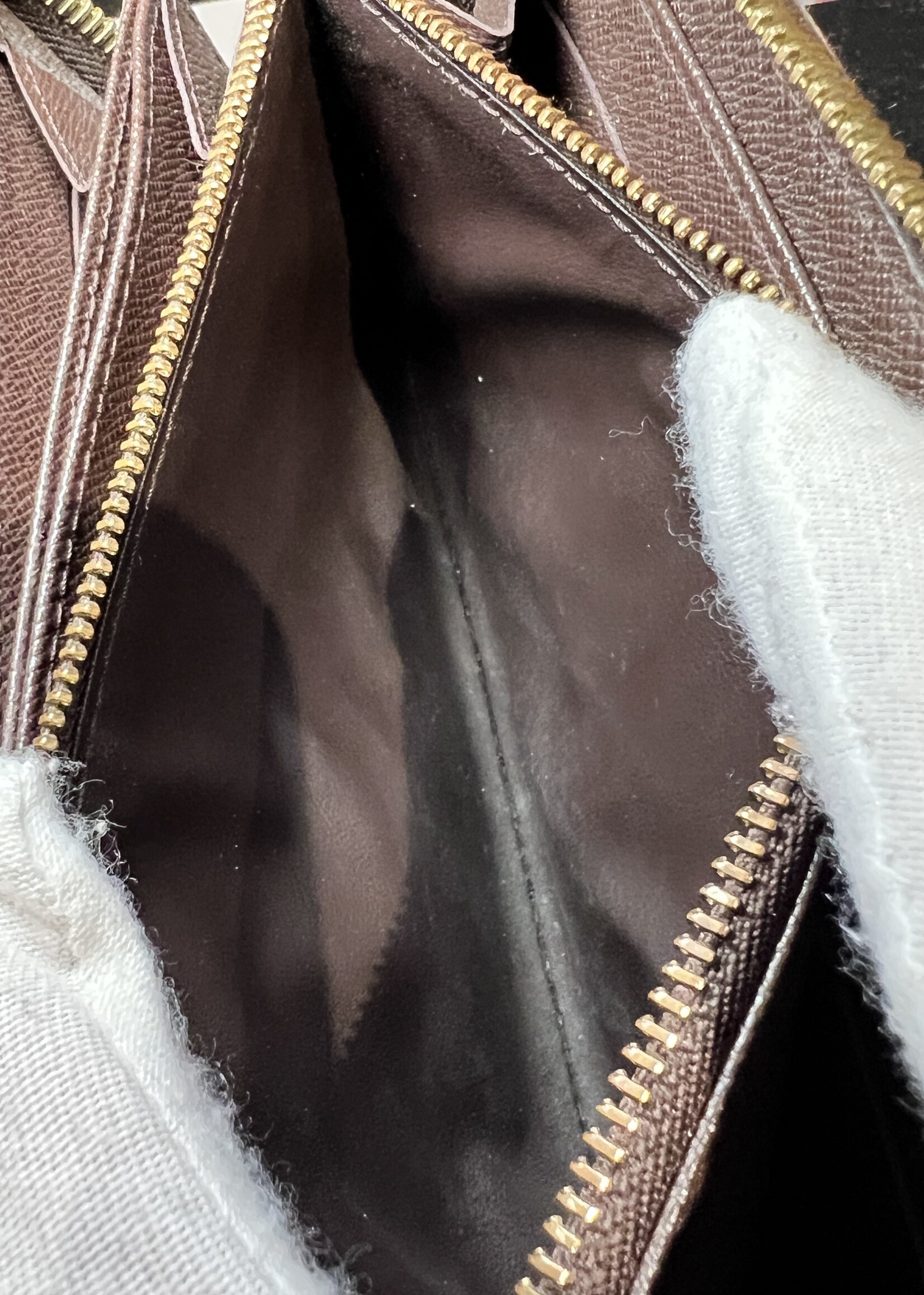 Louis Vuitton Louis Vuitton Damier Ebene Zippy  Wallet