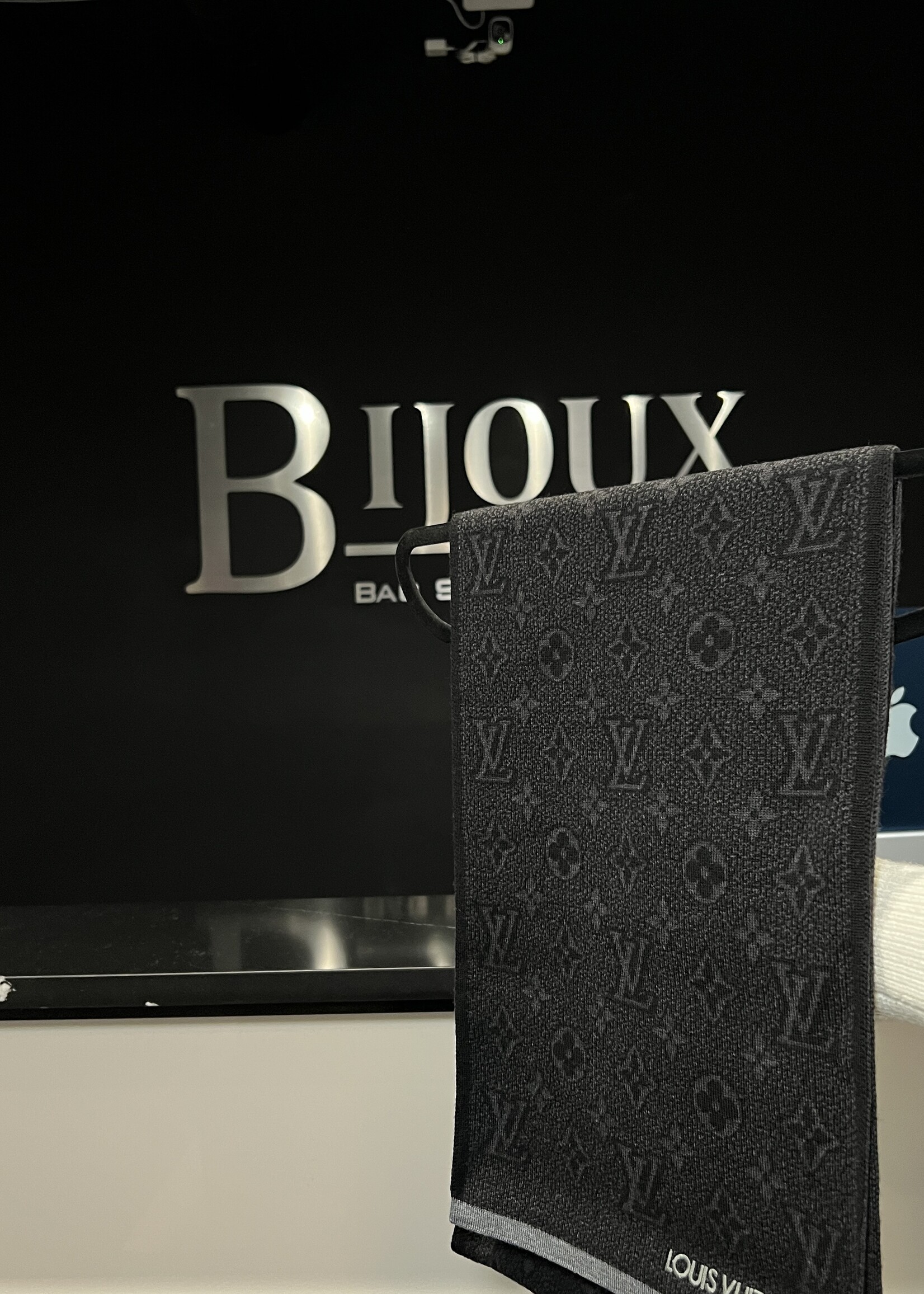 Louis Vuitton SOLD- Louis Vuitton Monogram Eclipse Scarf