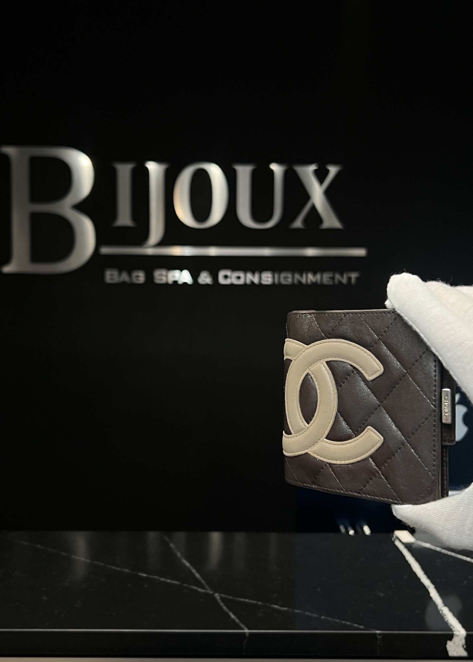 Chanel Chanel Cambon Brown Wallet