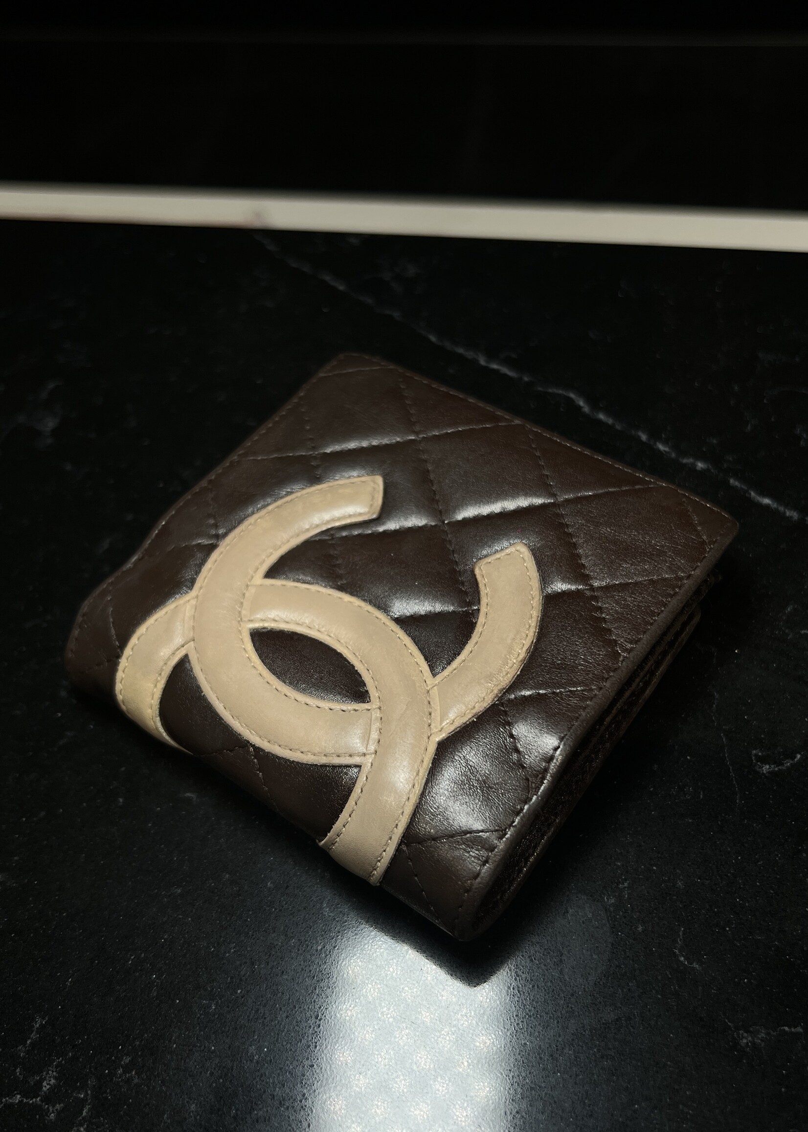 Chanel Chanel Cambon Brown Wallet