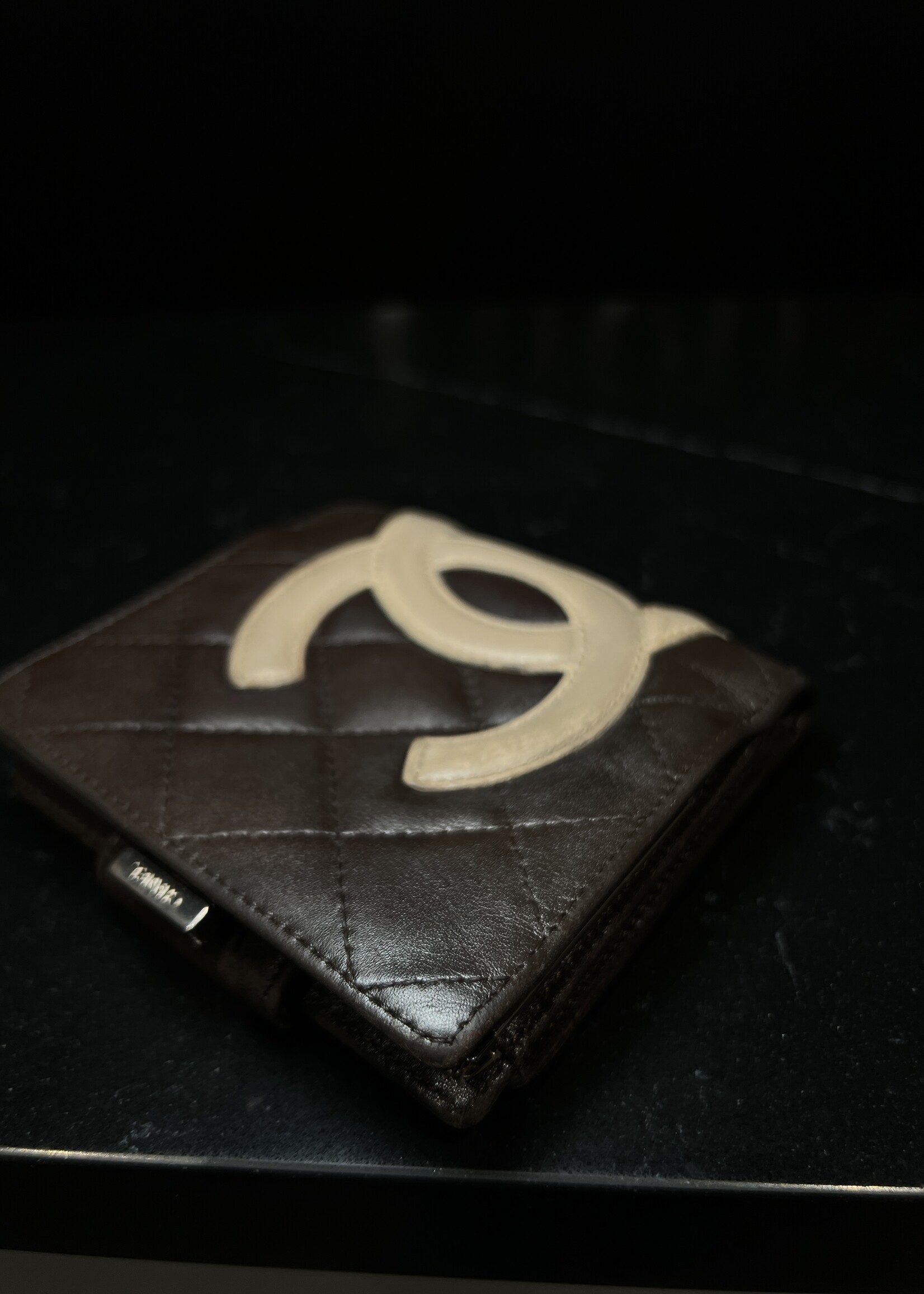 Chanel Chanel Cambon Brown Wallet
