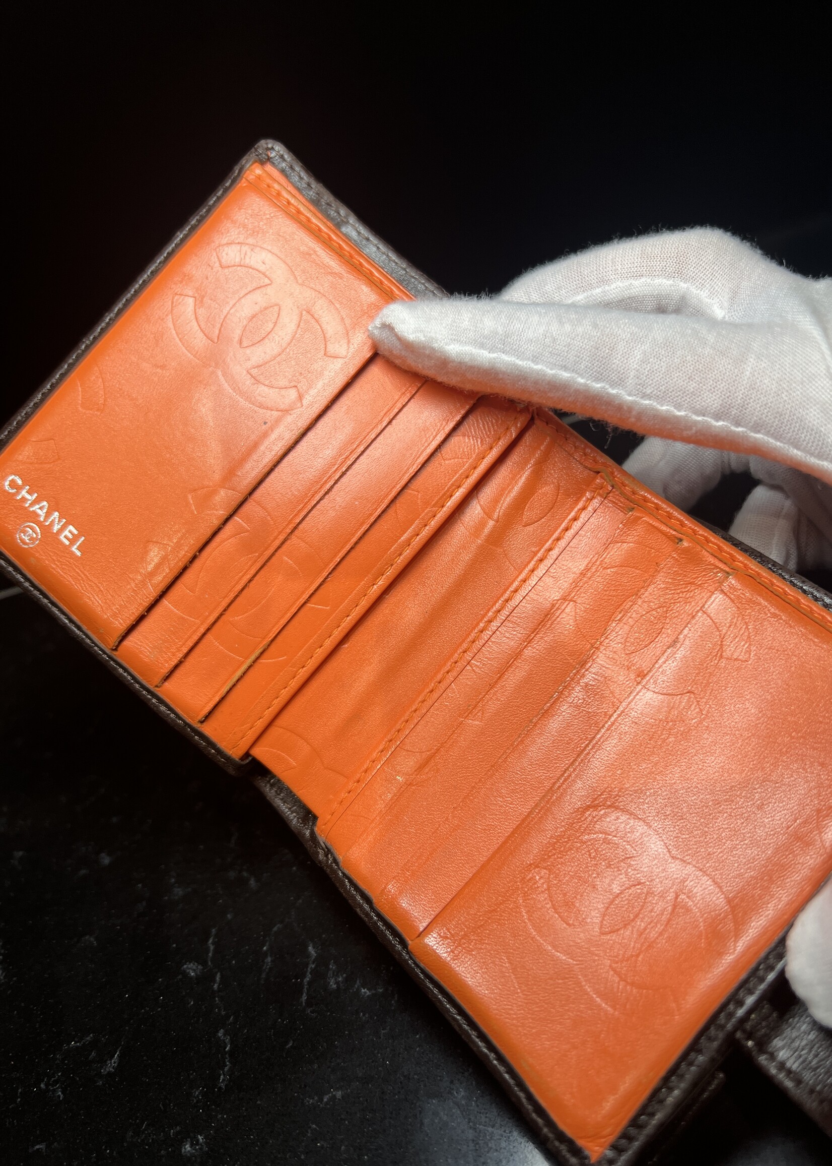 Chanel Chanel Cambon Brown Wallet