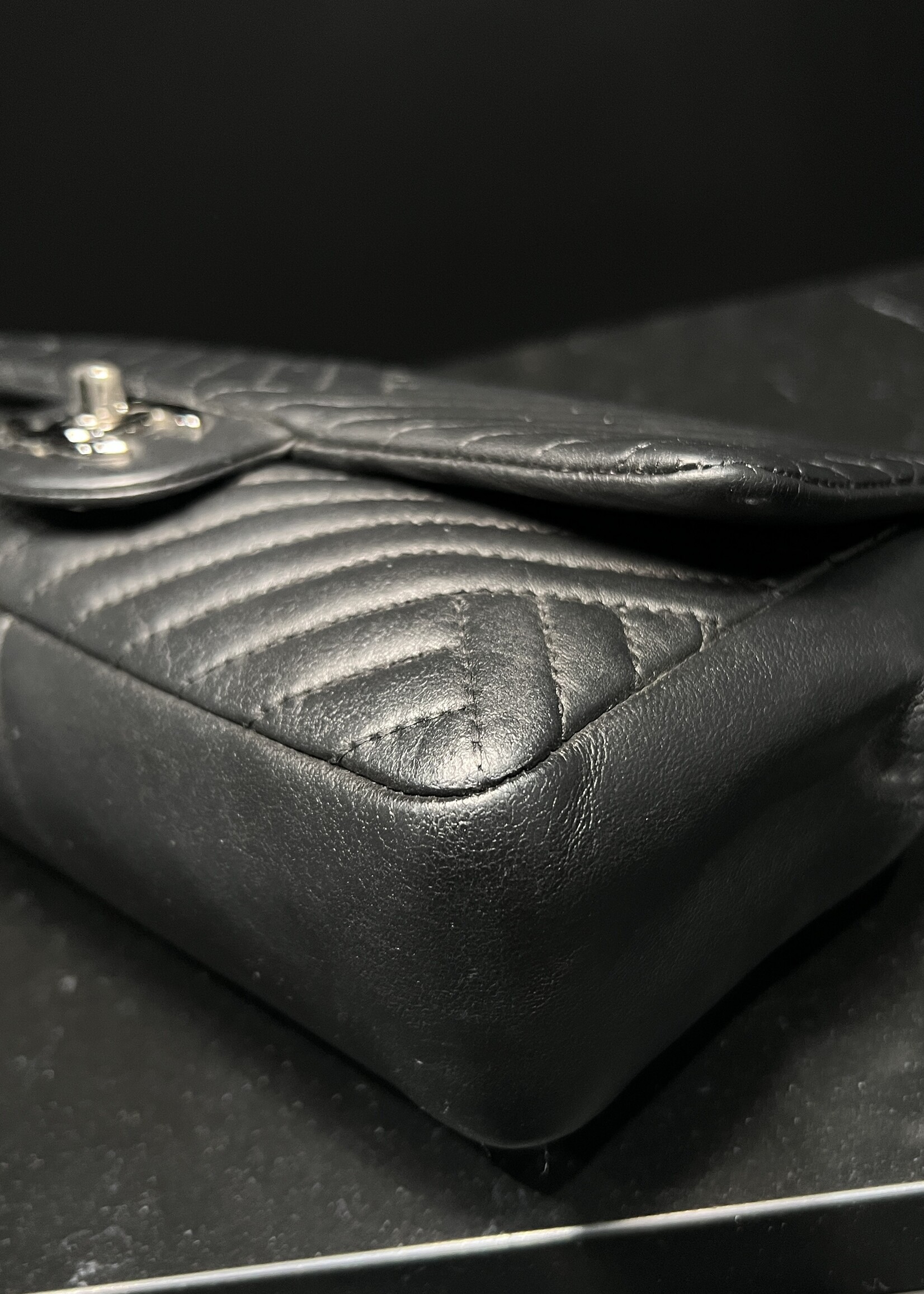 Chanel SOLD- Chanel Seasonal Black Flap