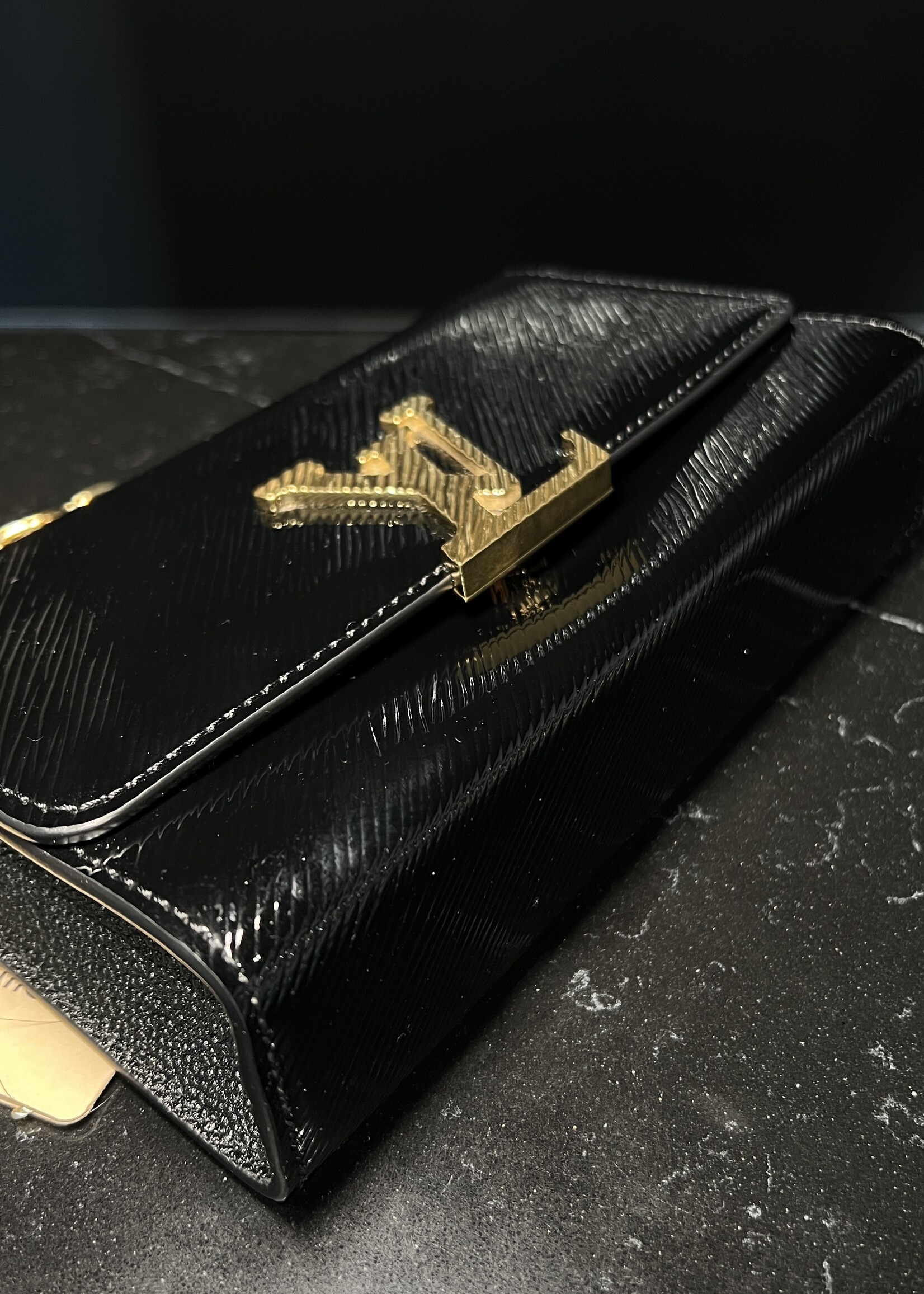 Louis Vuitton SOLD - Louis Vuitton Electric Epi Pochette Louise MM