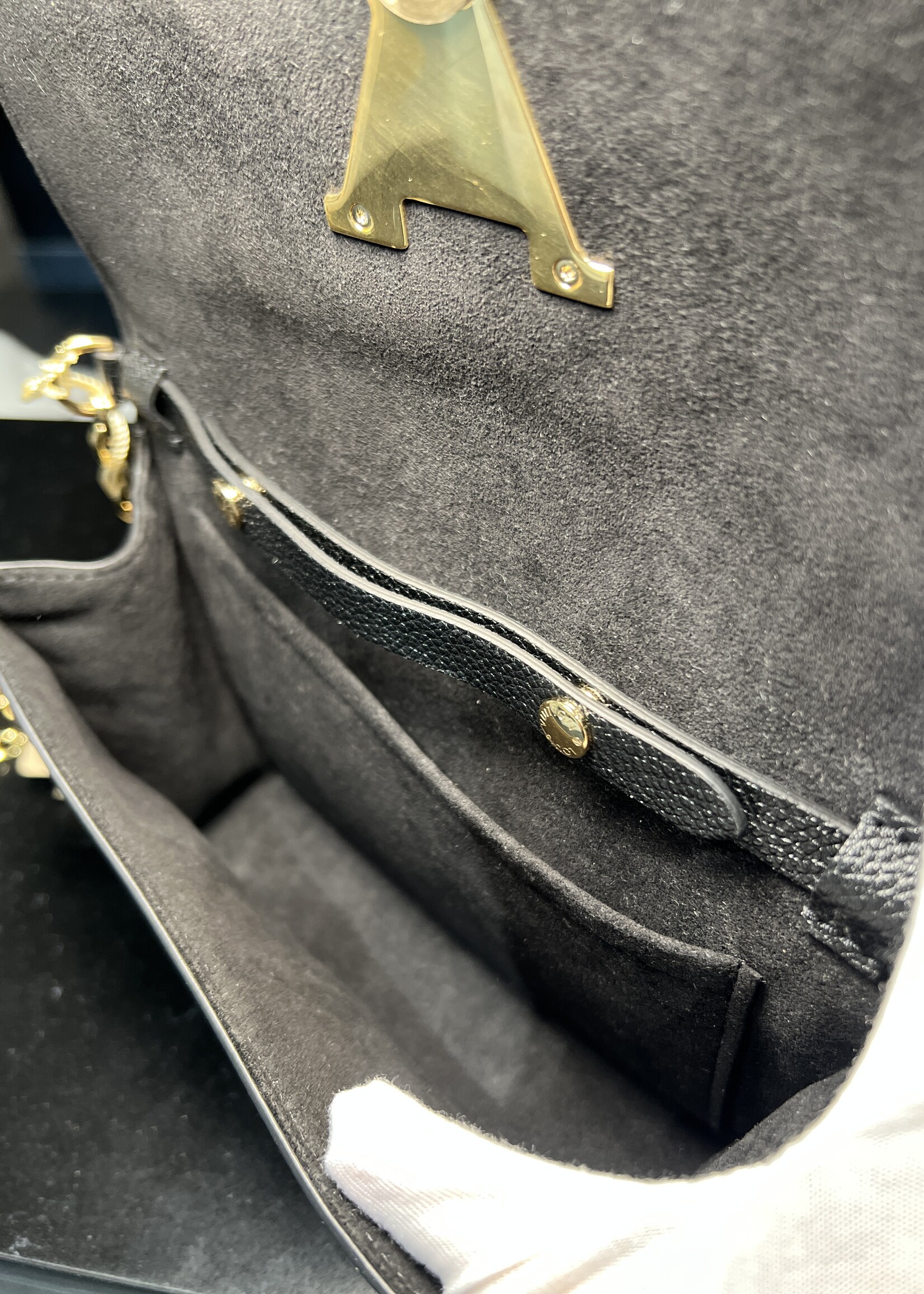 Louis Vuitton Louis Vuitton Electric Epi Pochette Louise MM