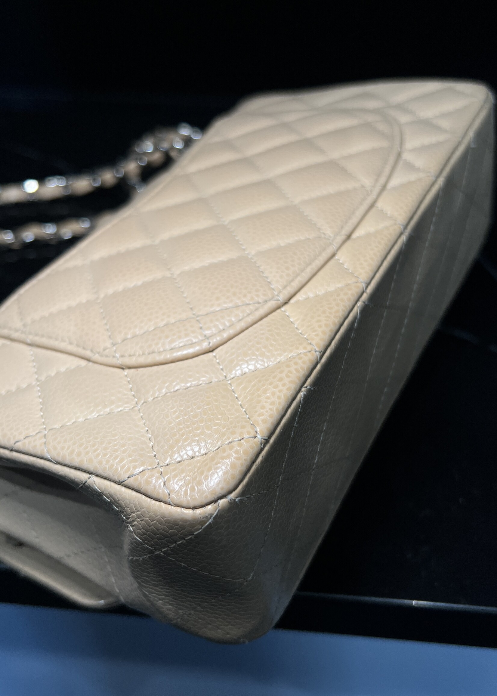 Chanel Chanel Classic Small Double Flap Beige