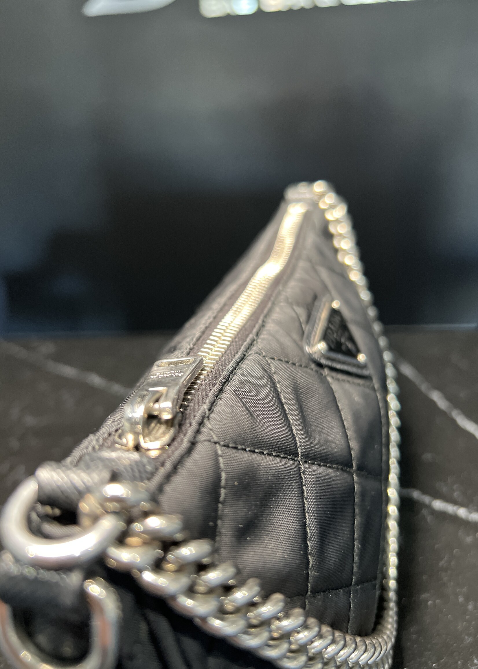 Prada SOLD - Prada Quilted Tessuto Nylon Crossbody