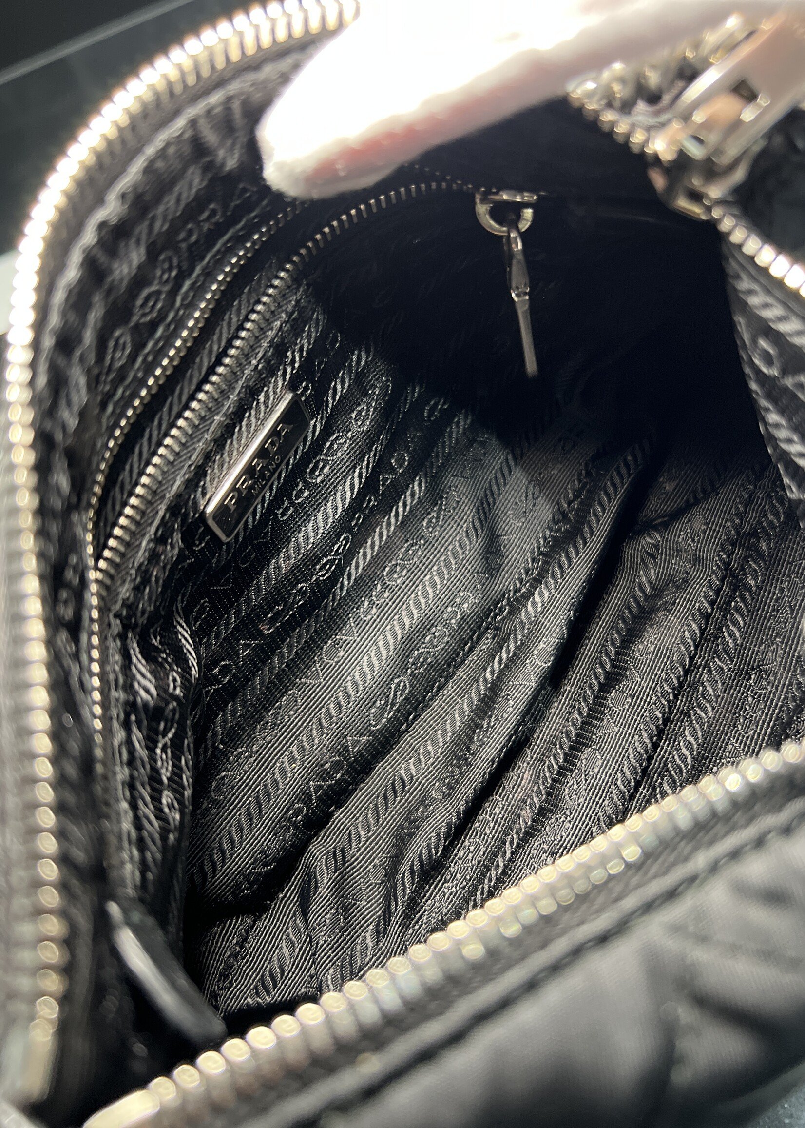 Prada Prada Quilted Tessuto Nylon Crossbody