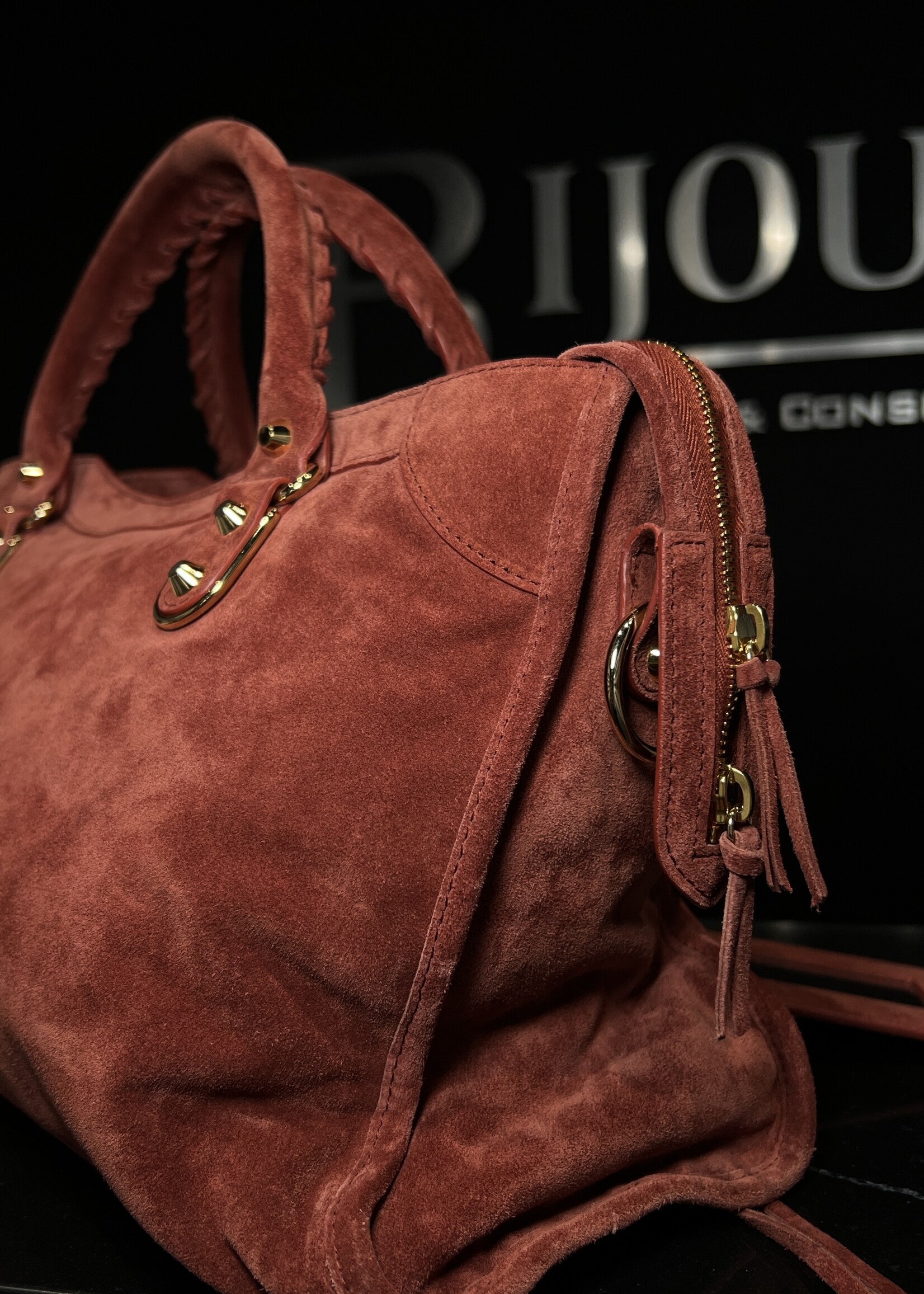 Balenciaga SOLD - Balenciaga Suede Medium City Bag