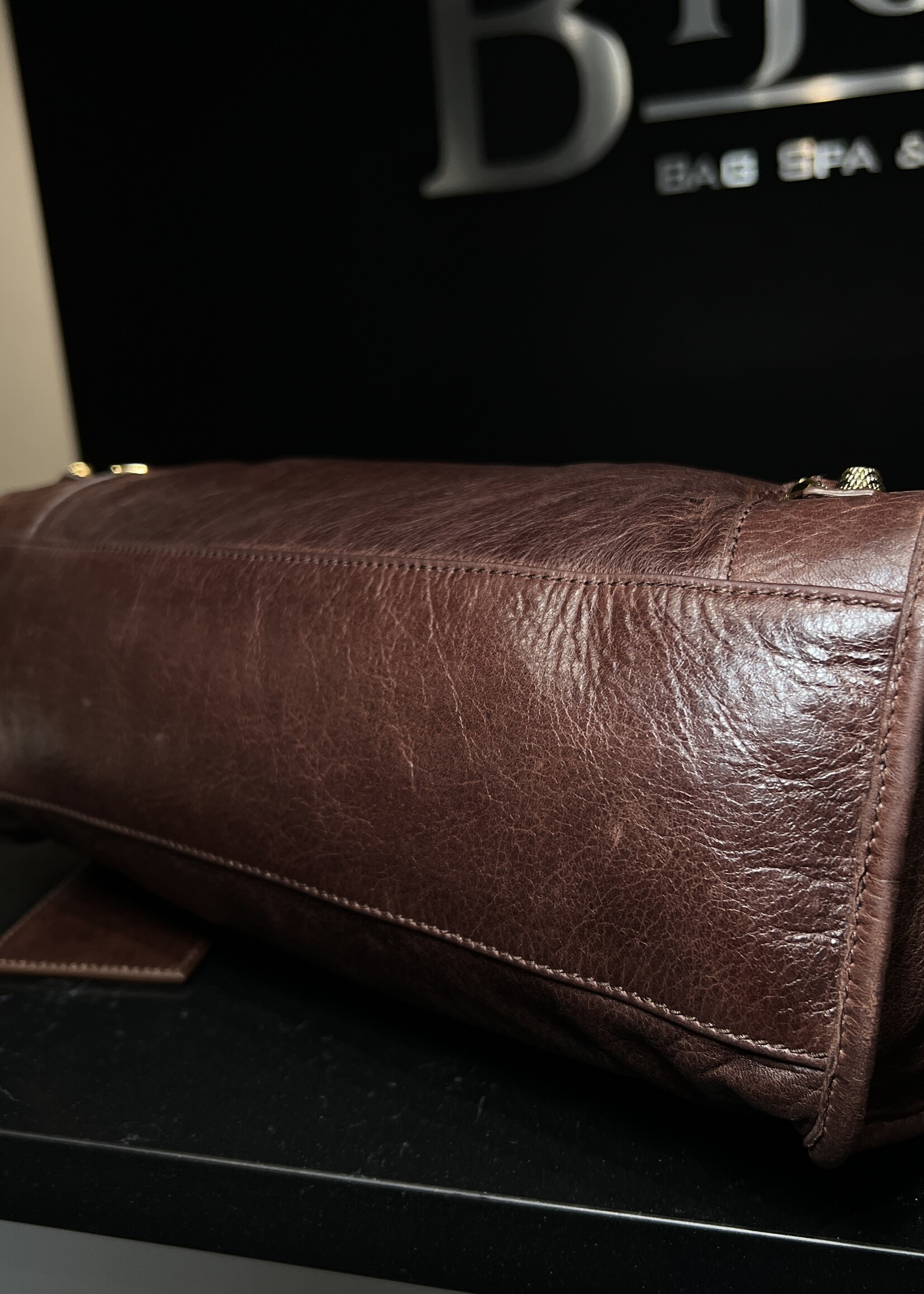 Balenciaga SOLD - Balenciaga Brown Medium City Bag