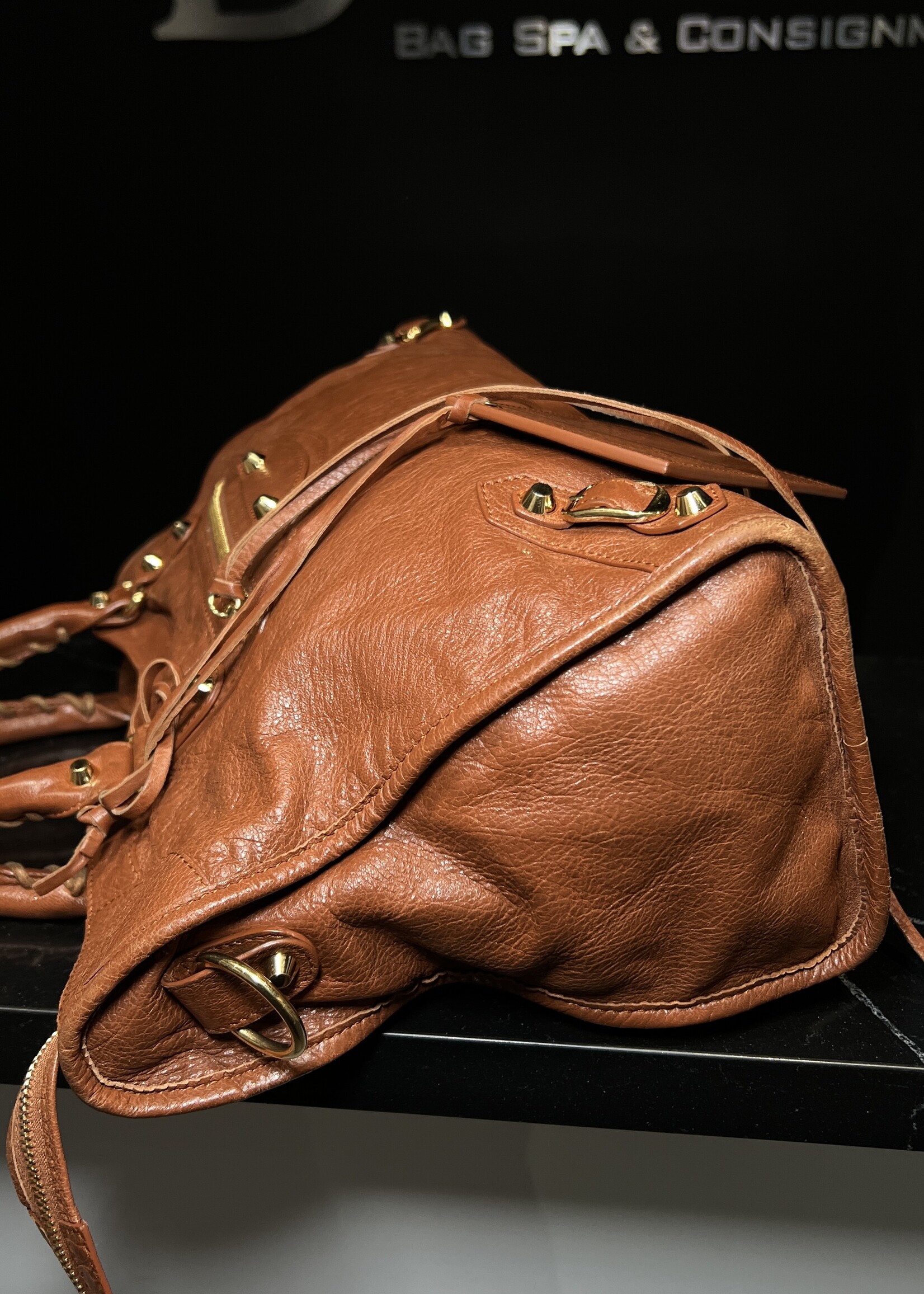 Balenciaga SOLD - Balenciaga Light Brown Medium City