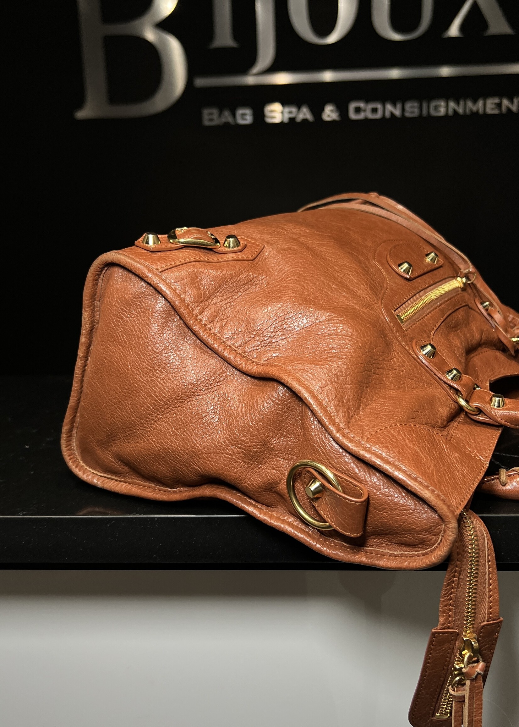 Balenciaga SOLD - Balenciaga Light Brown Medium City