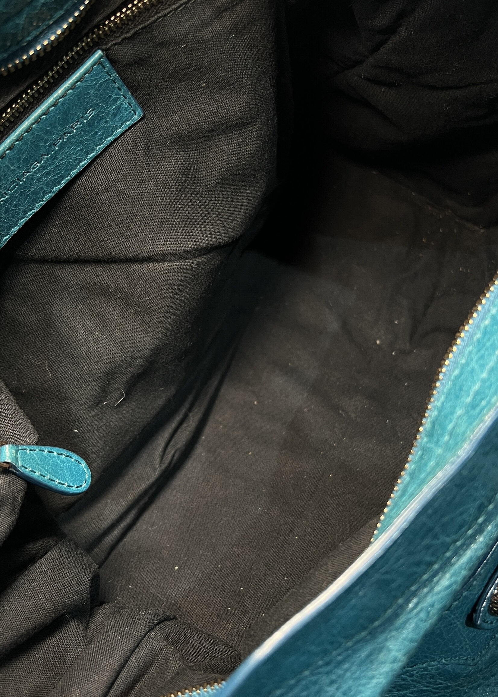 Balenciaga SOLD - Balenciaga Teal Giant 12 City Bag