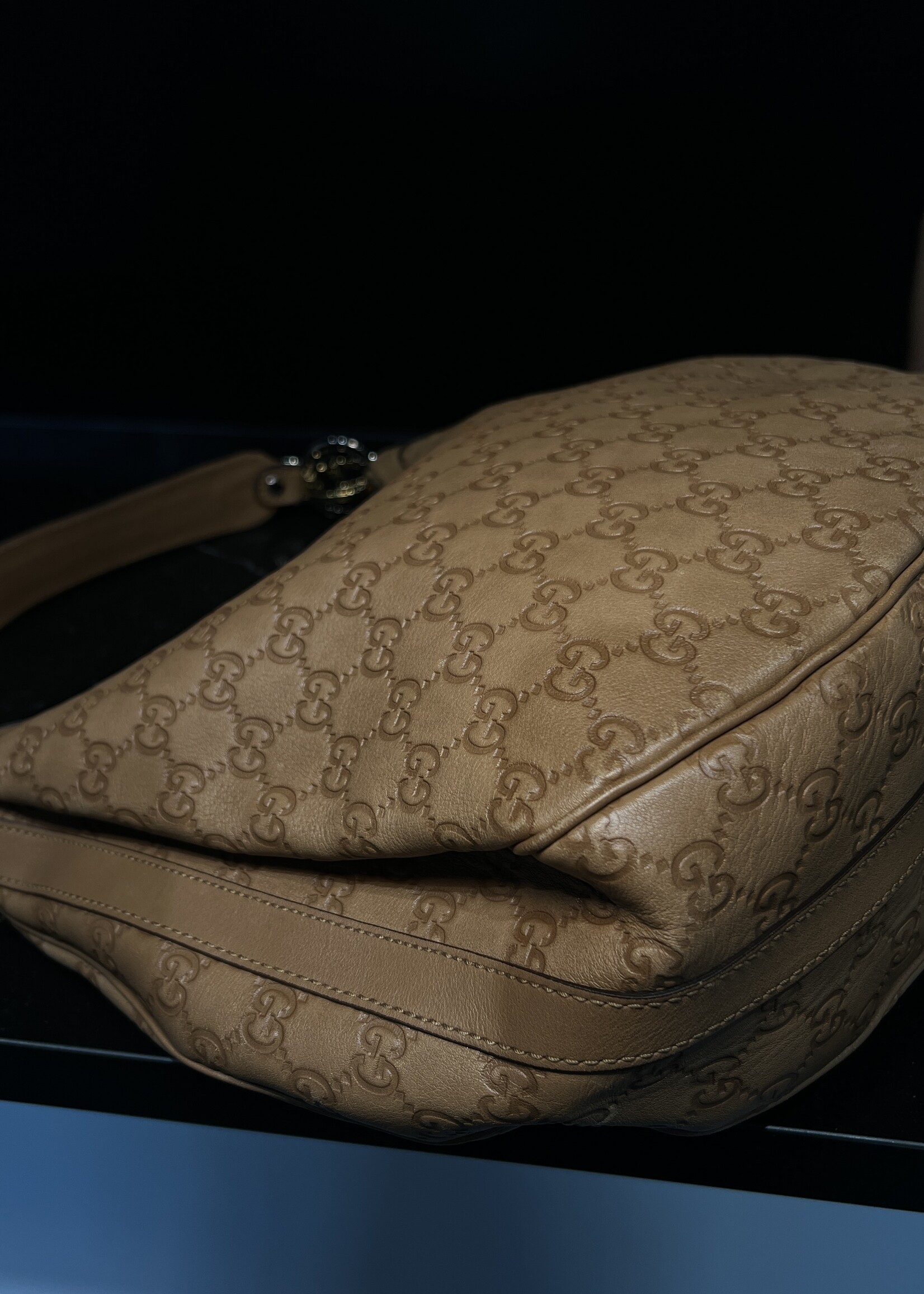 Gucci SOLD - Gucci Guccissima Hobo