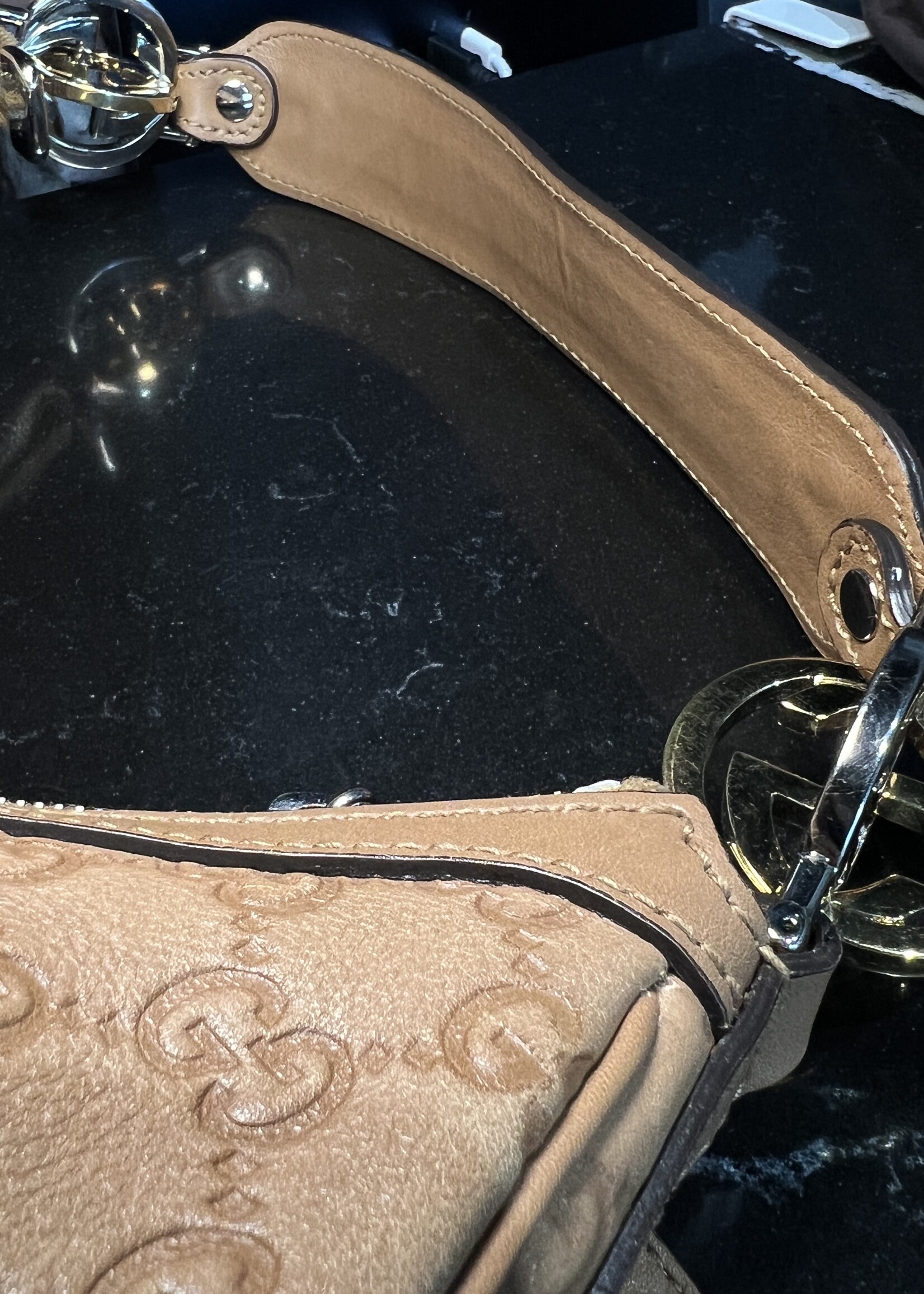 Gucci SOLD - Gucci Guccissima Hobo