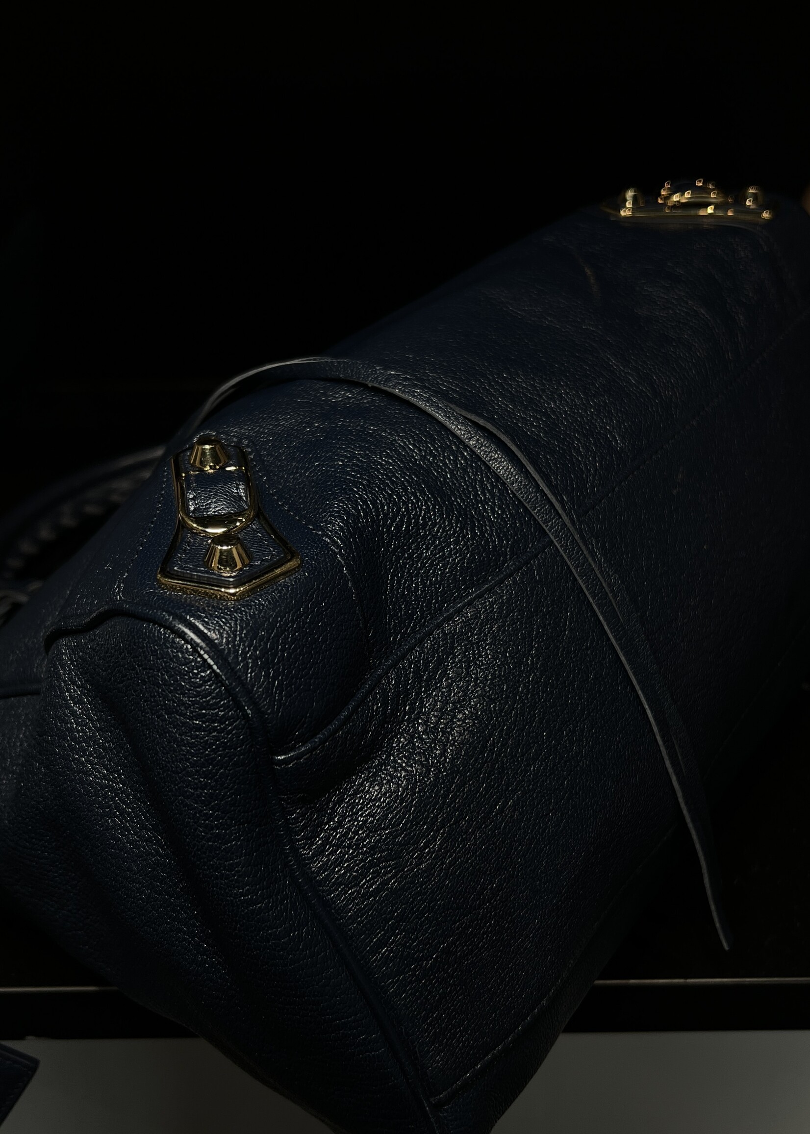 Balenciaga SOLD - Balenciaga Navy City Bag