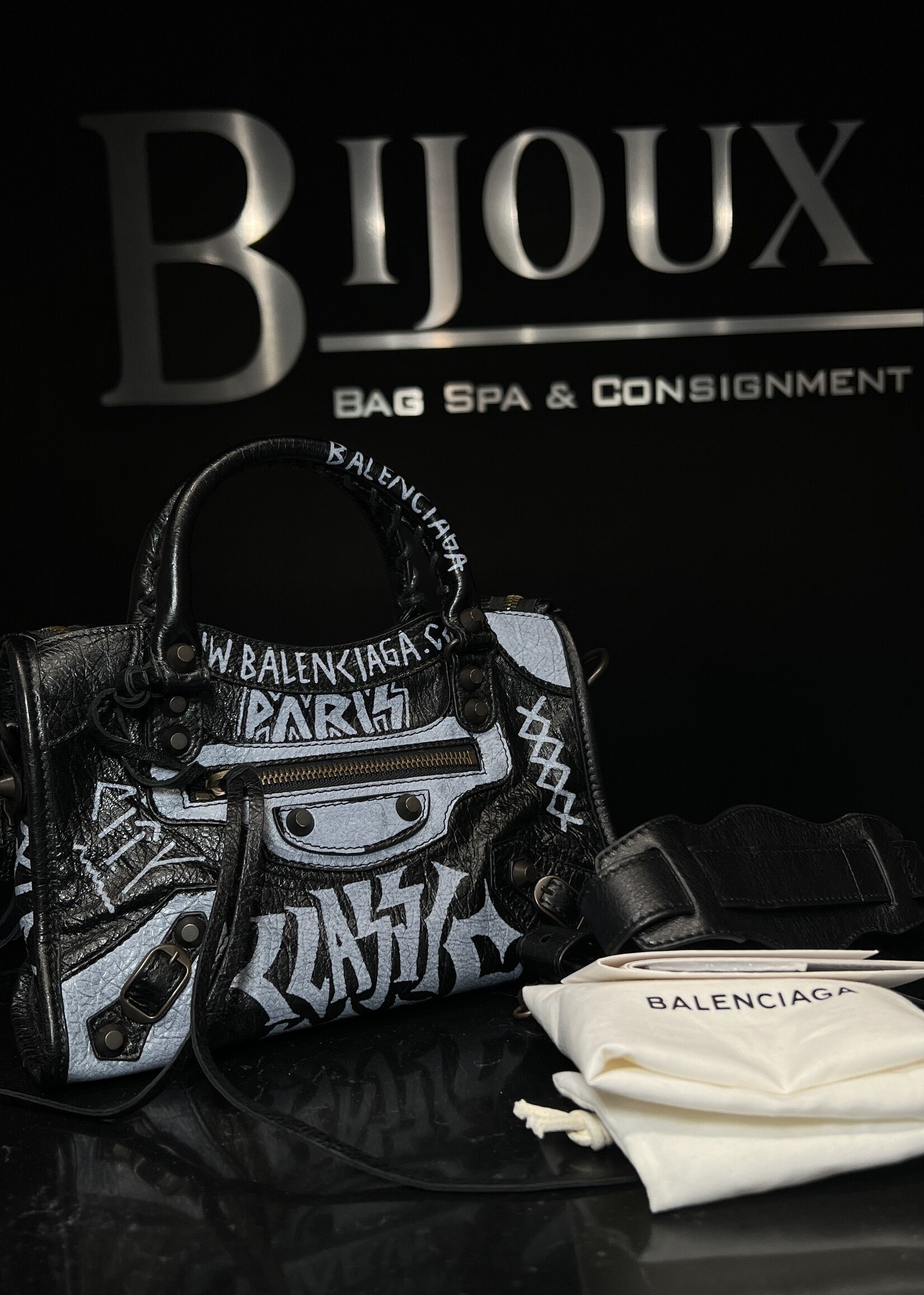 Balenciaga SOLD - Balenciaga Graffiti Mini