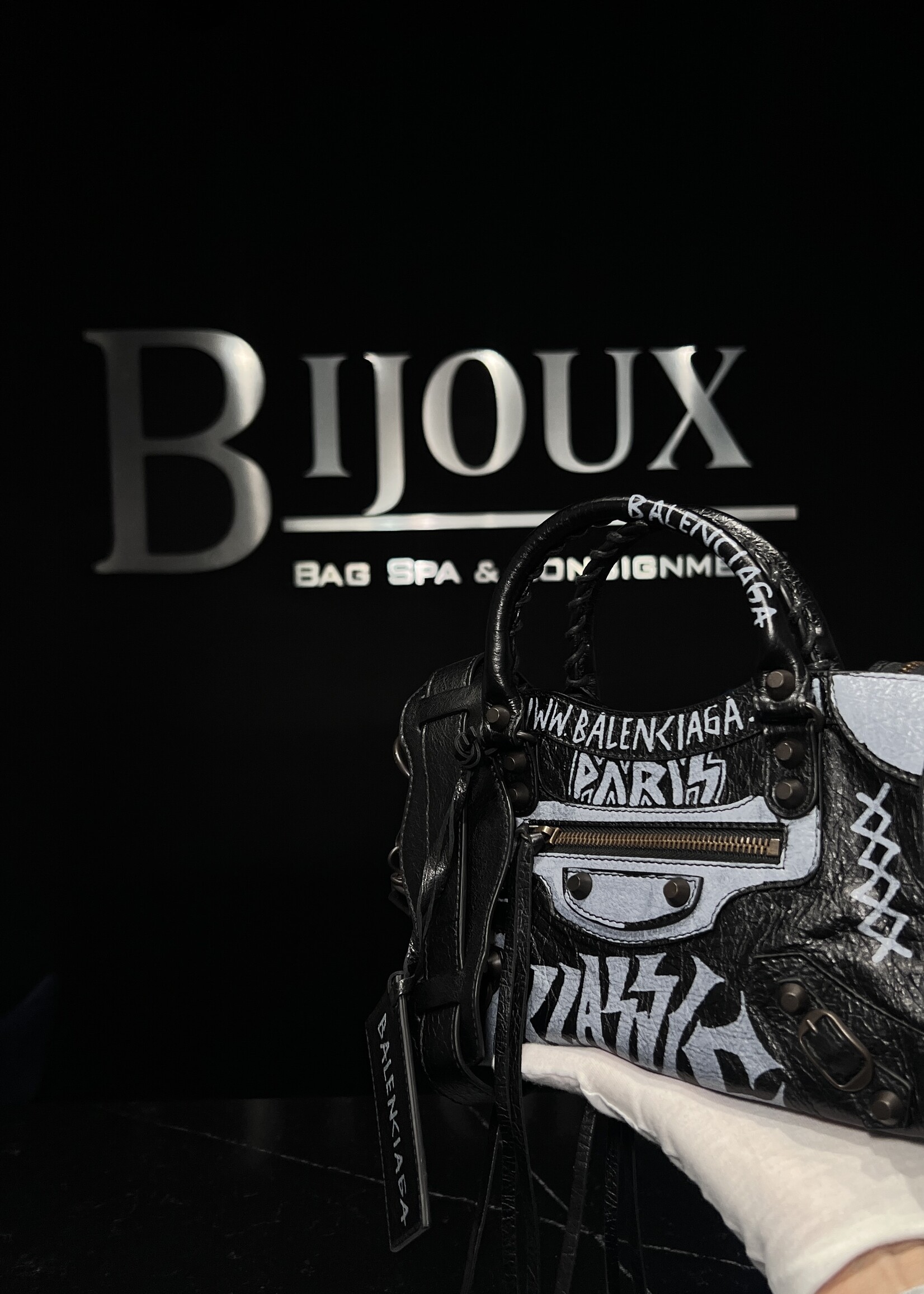 Balenciaga SOLD - Balenciaga Graffiti Mini