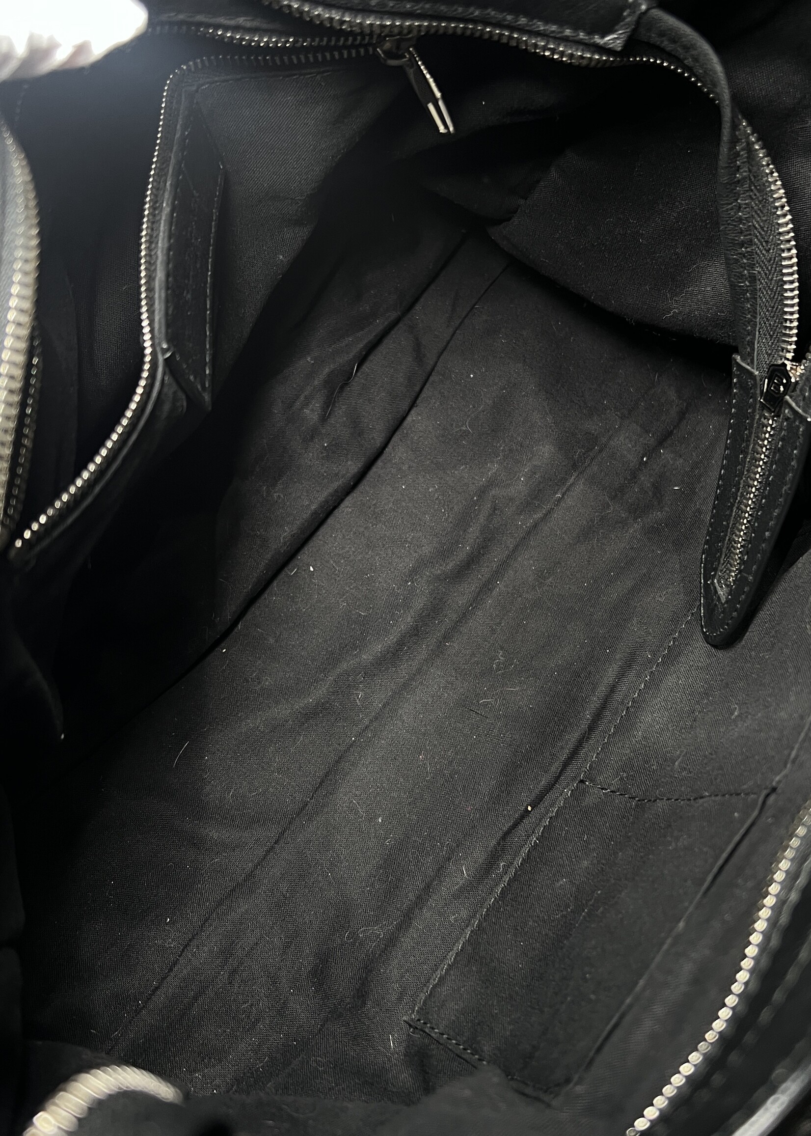 Balenciaga SOLD - Balenciaga Black Motocross Metal Plate Leather