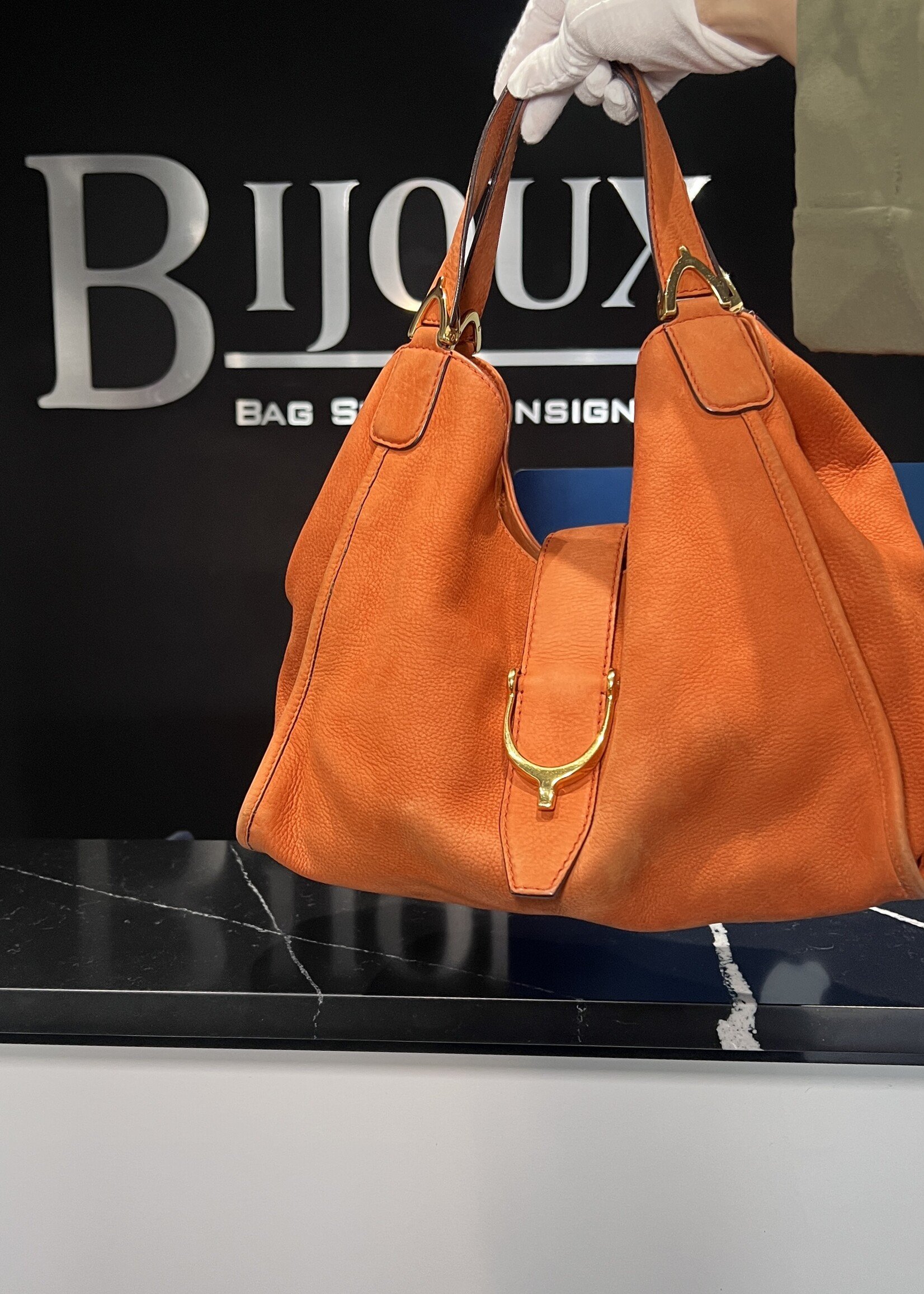 Gucci Gucci Orange Stirrup